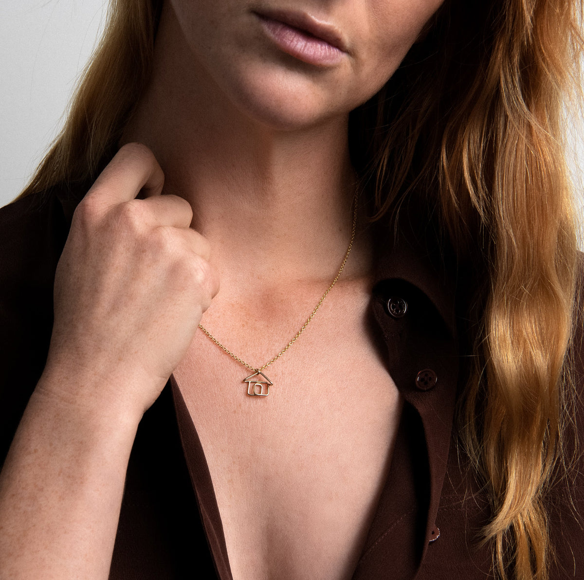 Tiny House Charms Necklace