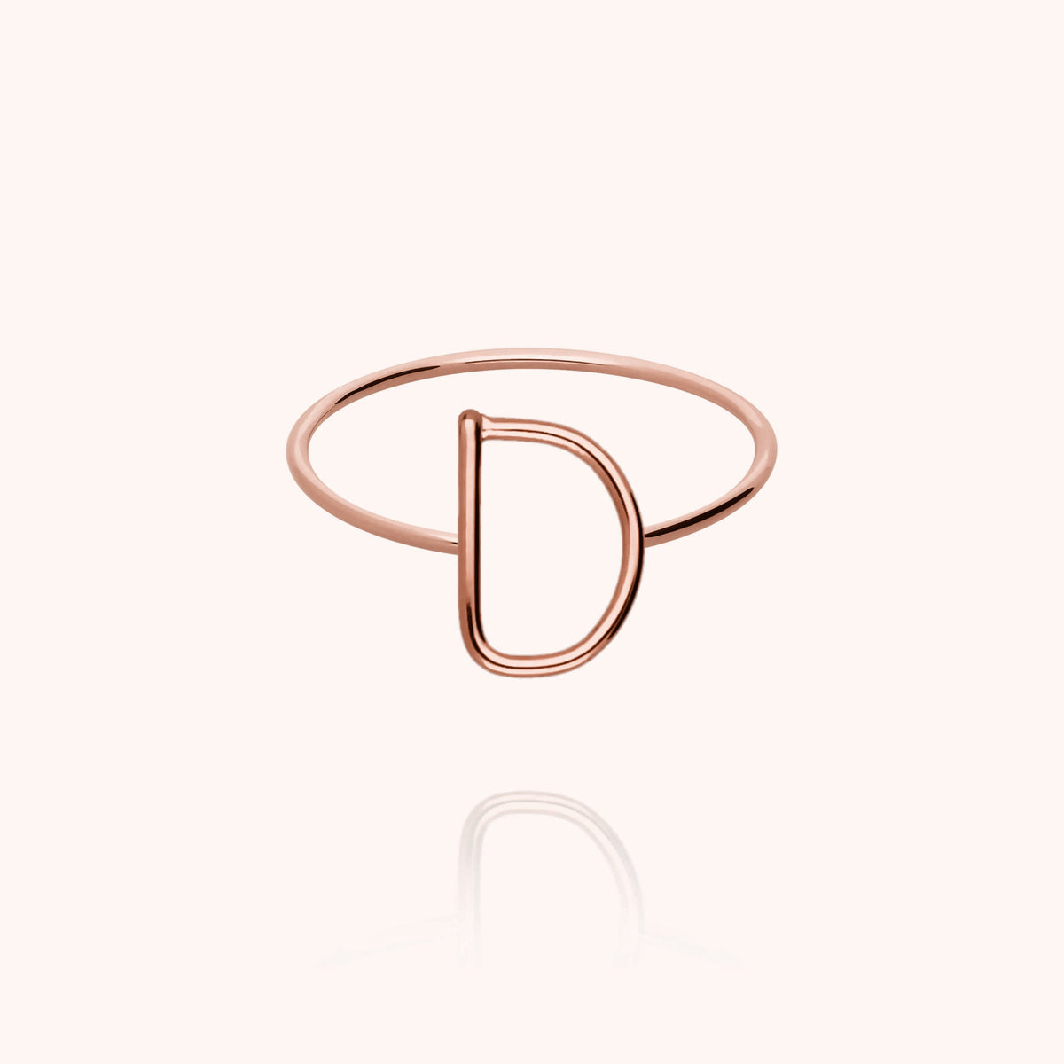 Ring Capitale Initiale initiale — Geschenkidee personalisierter Schmuck