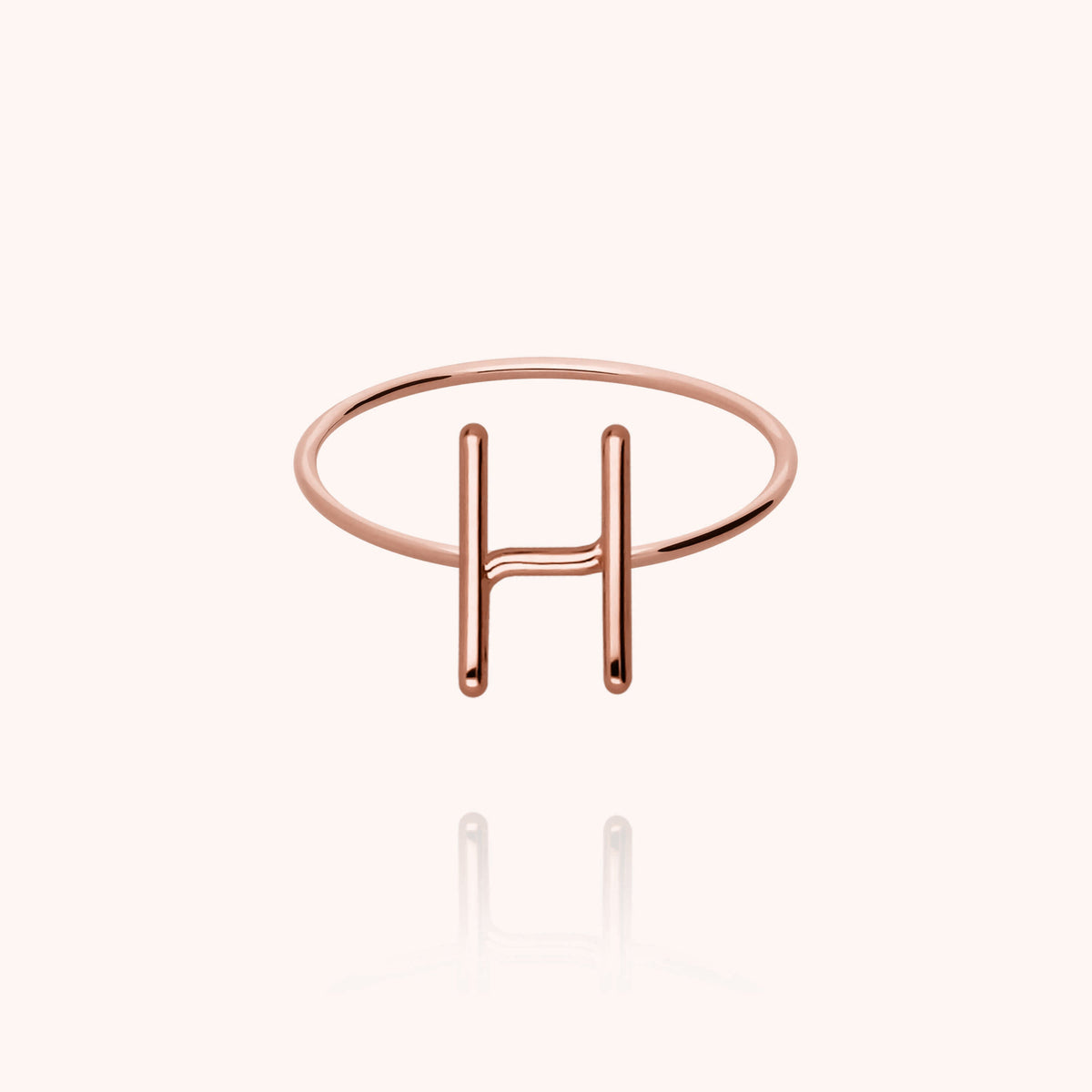 Ring Capitale Initiale — von Hand gefertigtes Geschenk Paris