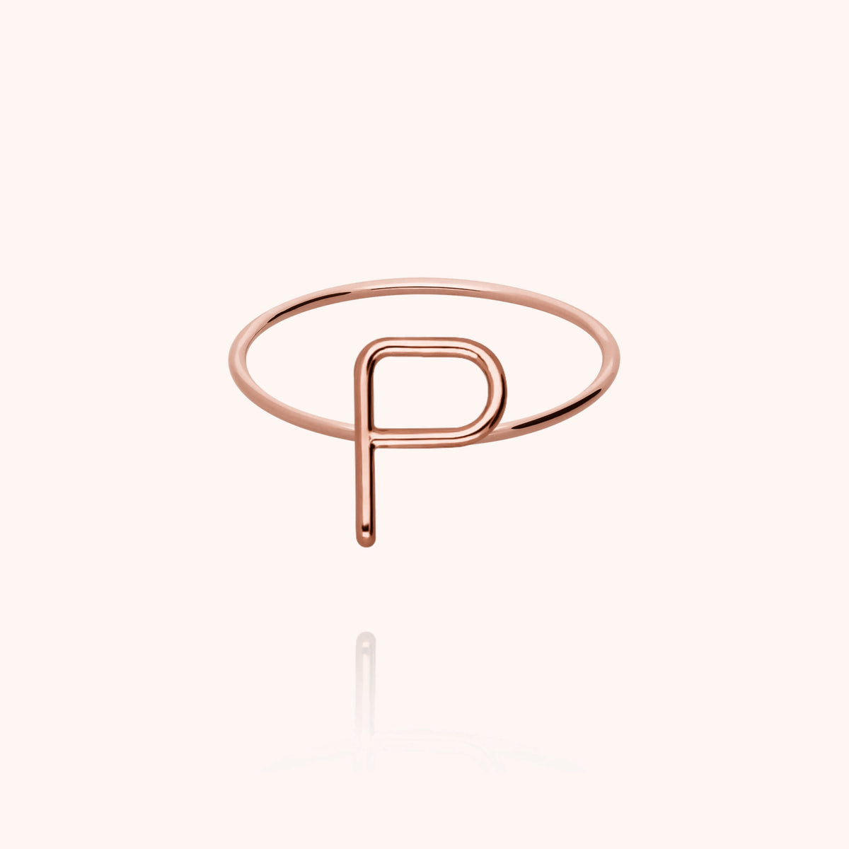 Ring Capitale Initiale — handgefertigter Schmuck Ring Express-Lieferung