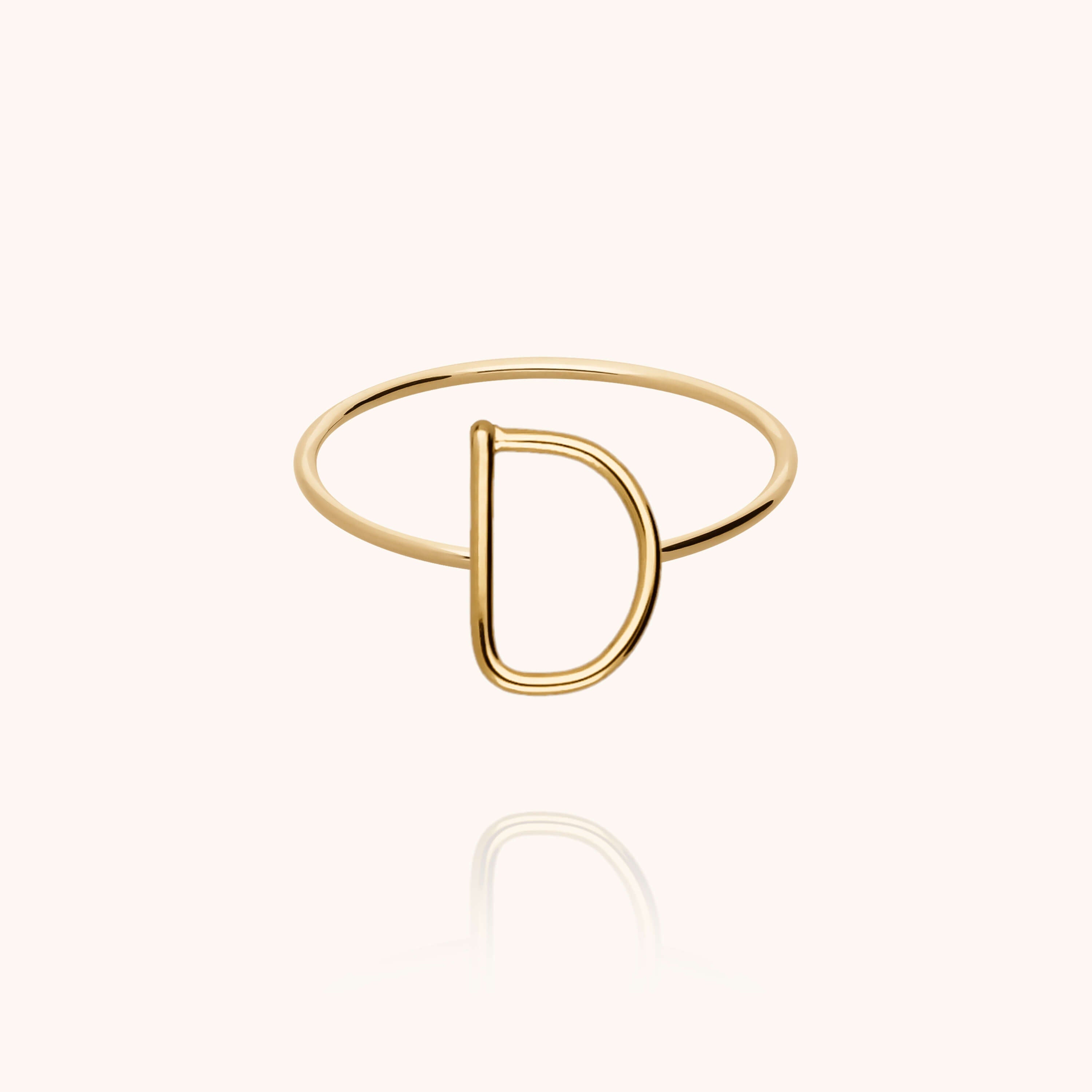Bague Capitale Initiale — bijou artisanal bague livraison express