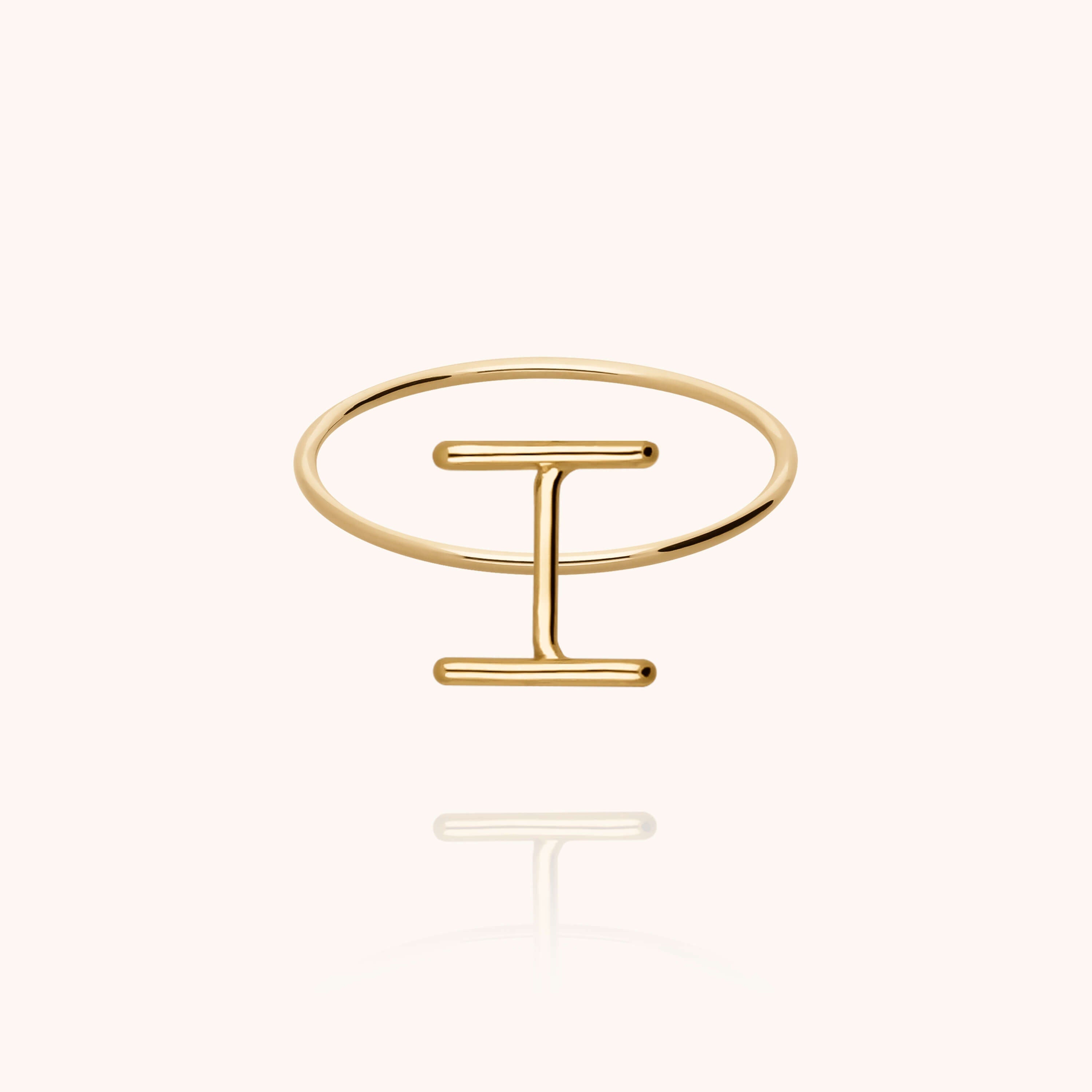 Bague Capitale Initiale — bijou artisanal bague livraison express