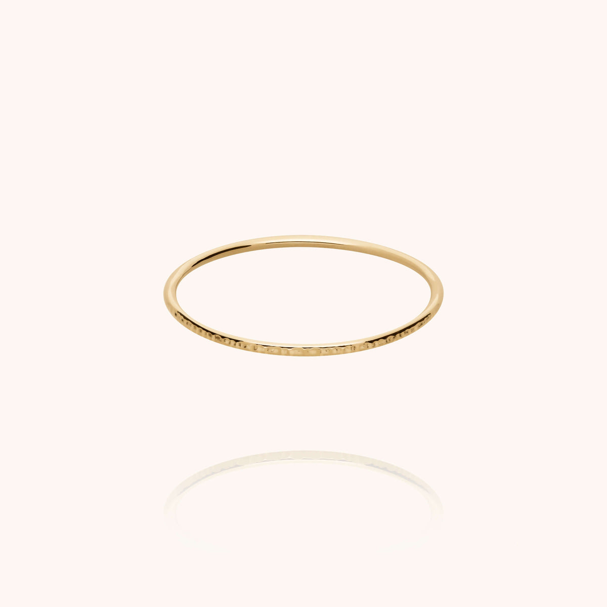 Anello Héra Cesellato n°2 in filo d'oro giallo 18kt