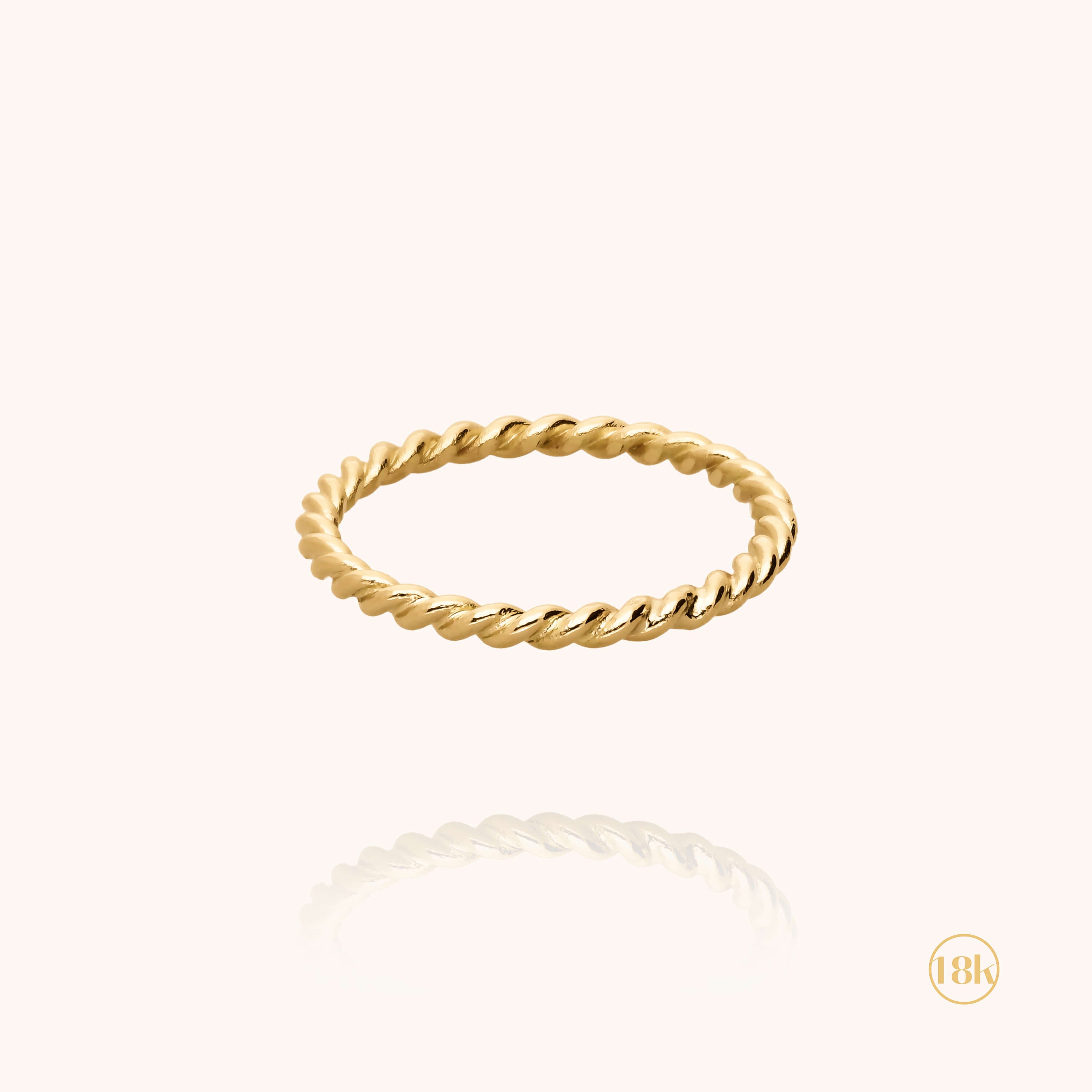 Bague Héra Torsadée n°3 - or jaune 750/1000