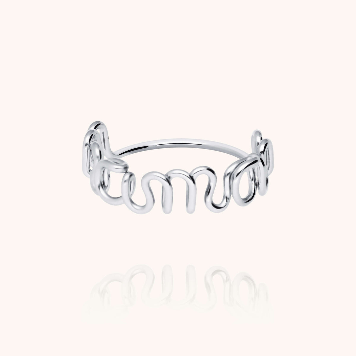 Ring Original Mama aus 925er Sterlingsilber — von Hand geformt in Paris