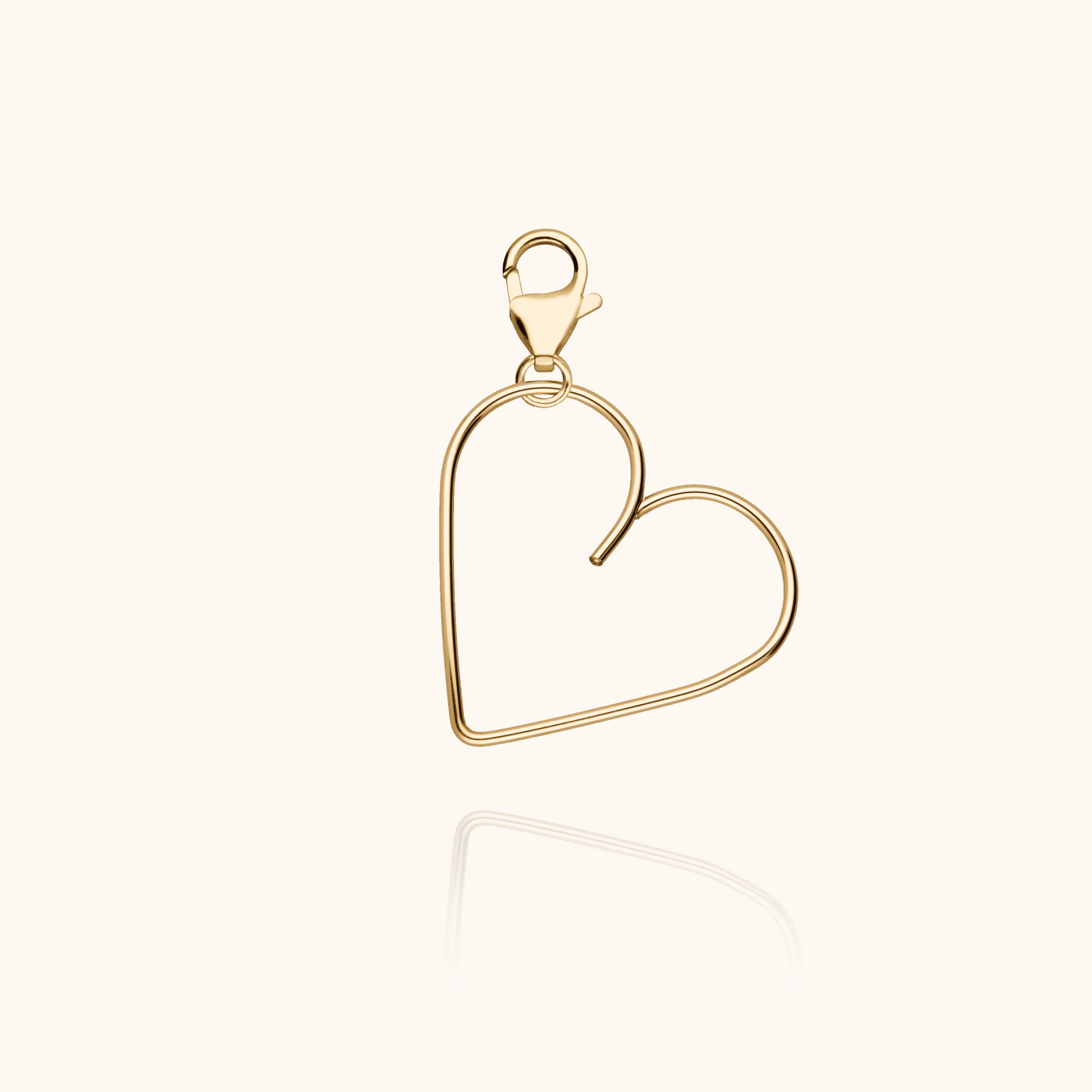 Big Locket Lucky Charms - coeur — bijou fait main Atelier Paulin