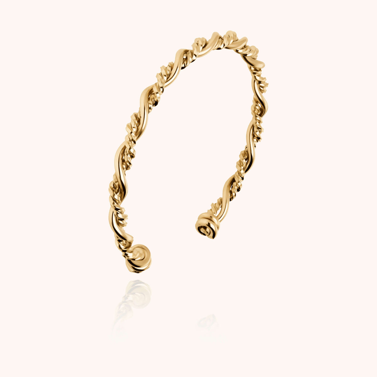 Armband Bramble aus Gelbes Goldfilled — von Hand gefertigtes Schmuckstück Atelier Paulin