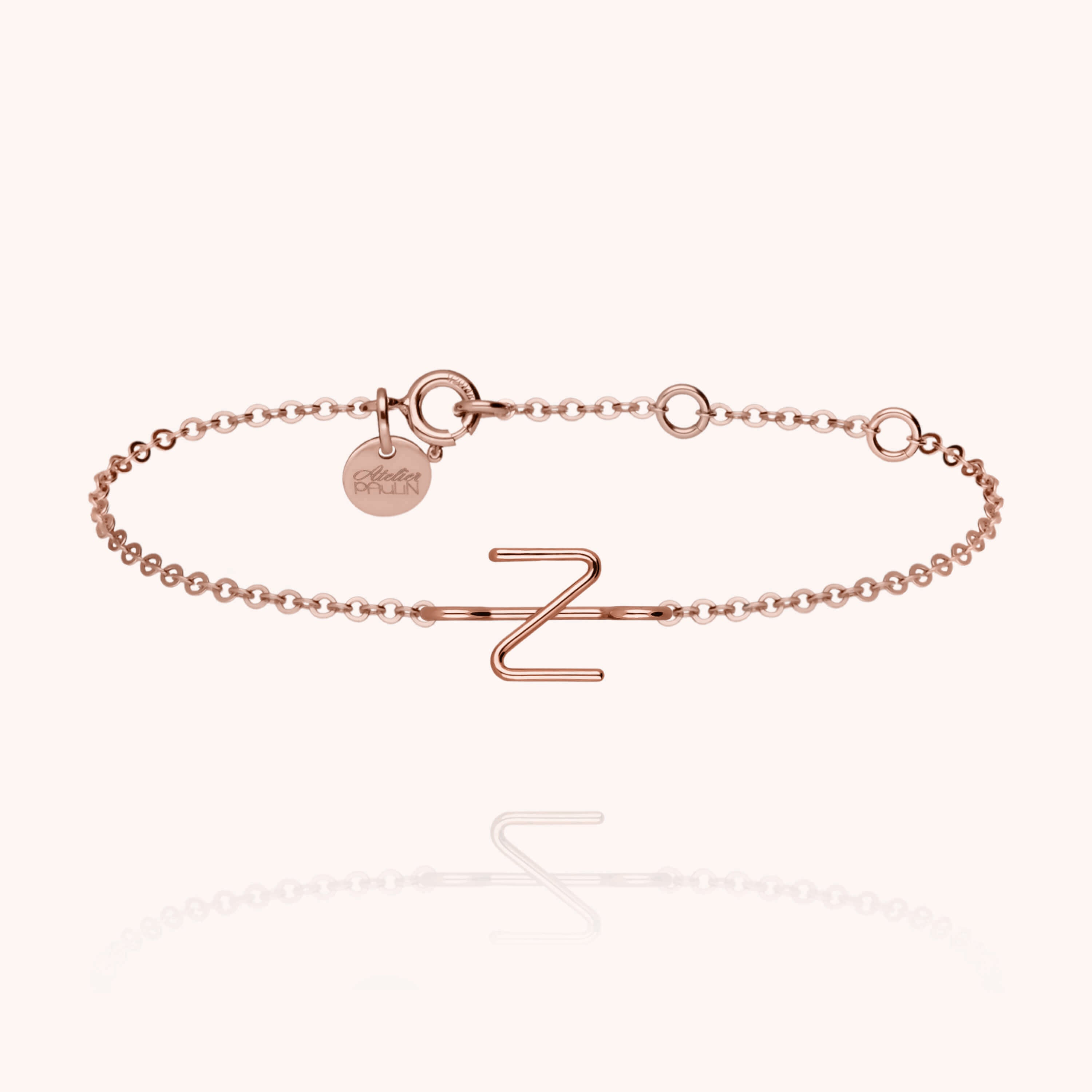 Bracelet Chaîne Initiale — bijou artisanal bracelet livraison express
