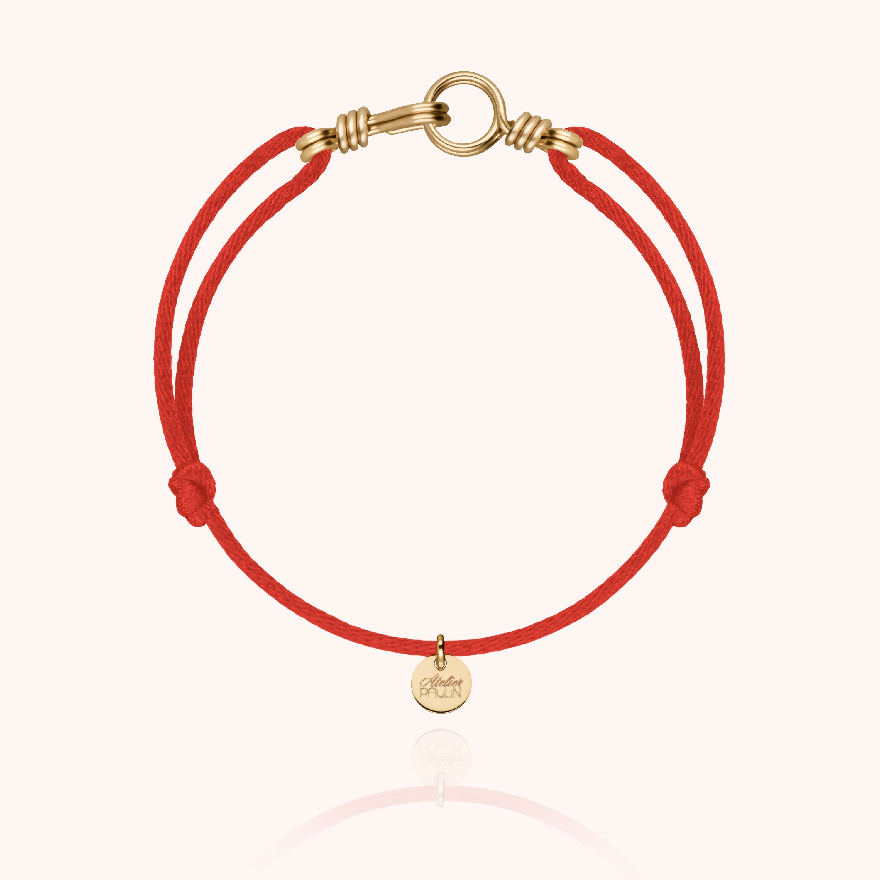 Bracelet Cordon Attache moi — idée cadeau bijou personnalisé