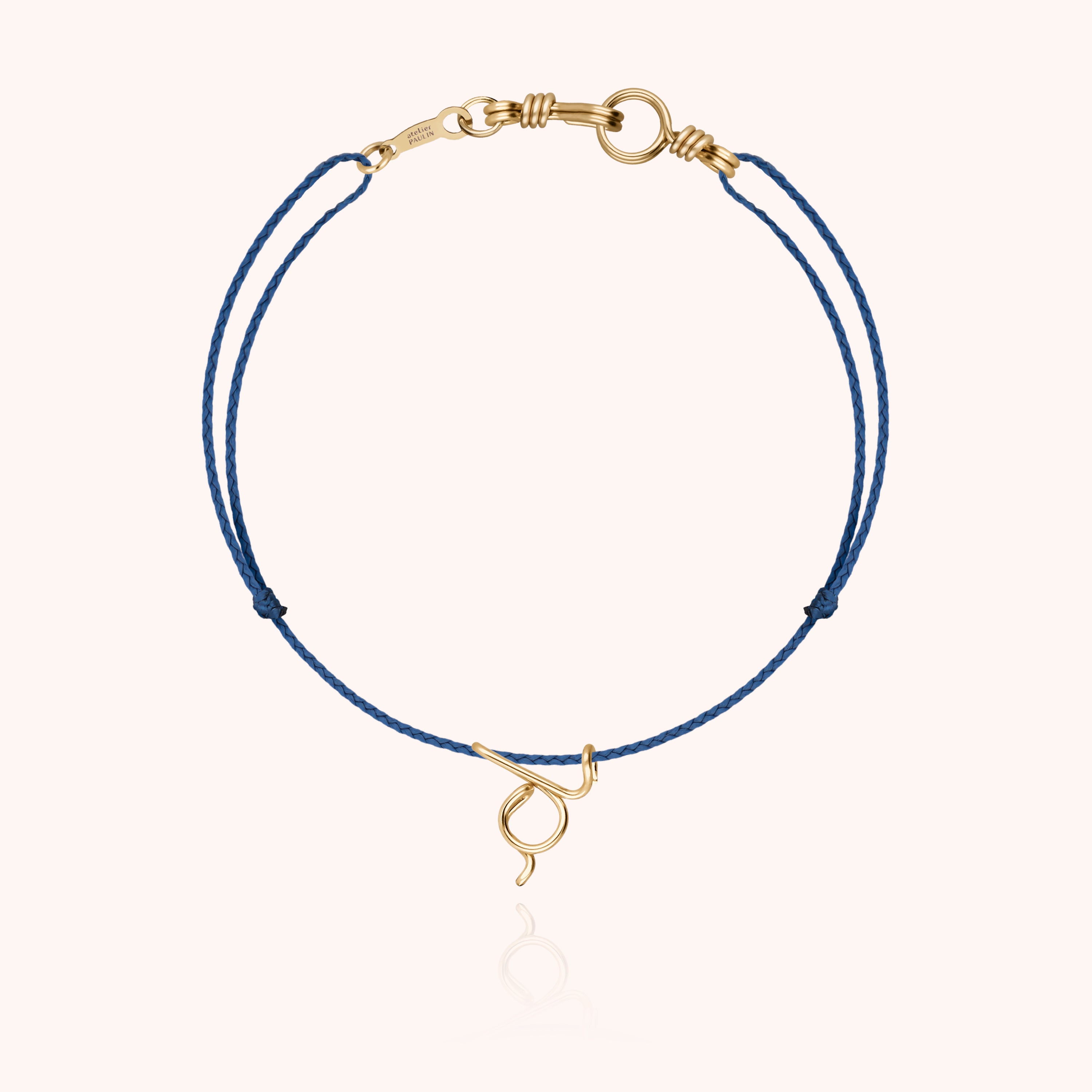 Bracciale Cordon Iniziale Mini Attache moi - oro giallo 750/1000