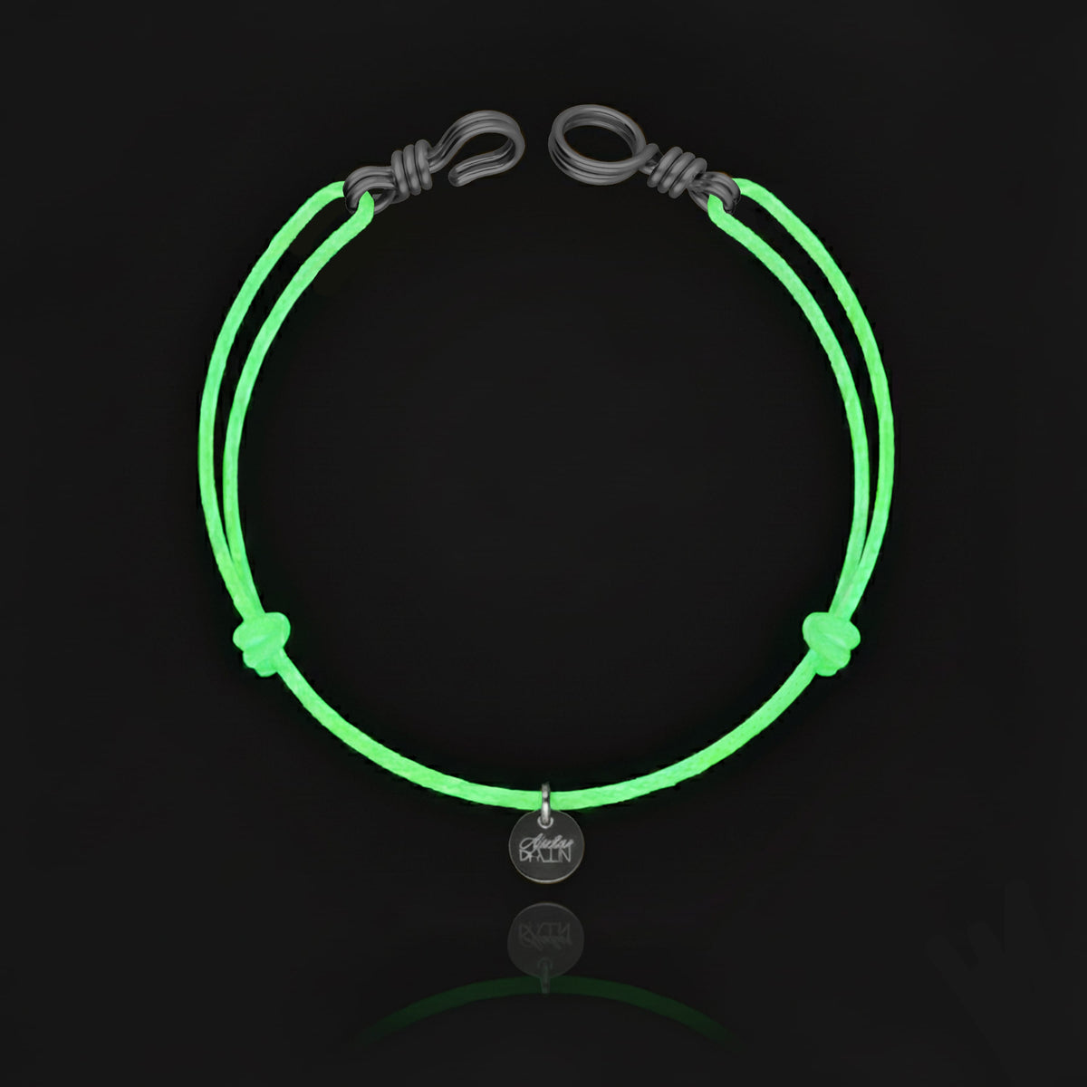 Armband Phosphoreszierende Kordel Attache moi — einzigartiges, personalisiertes Geschenk