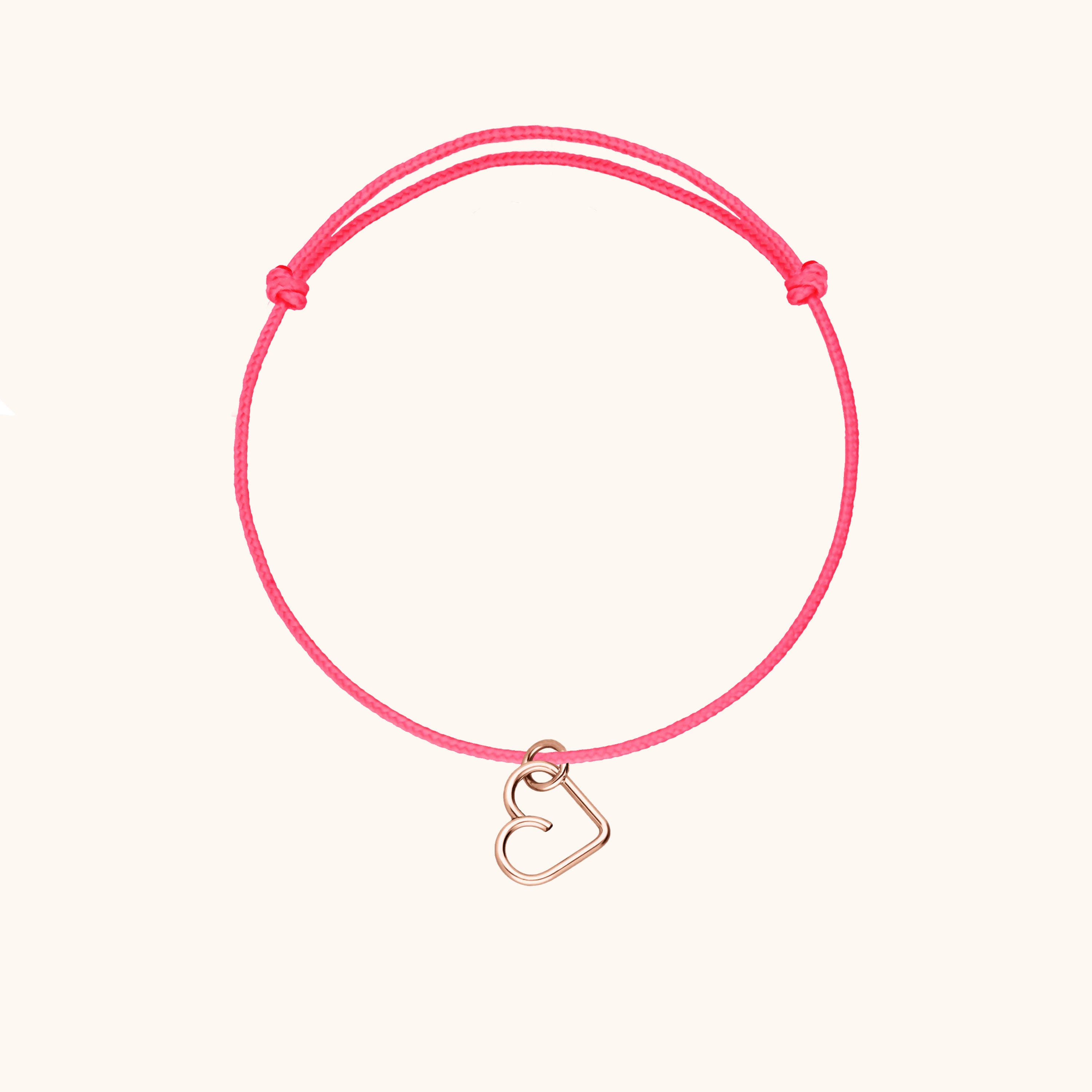 Bracelet cordon initiale quotidien Atelier Paulin bijou personnalisé