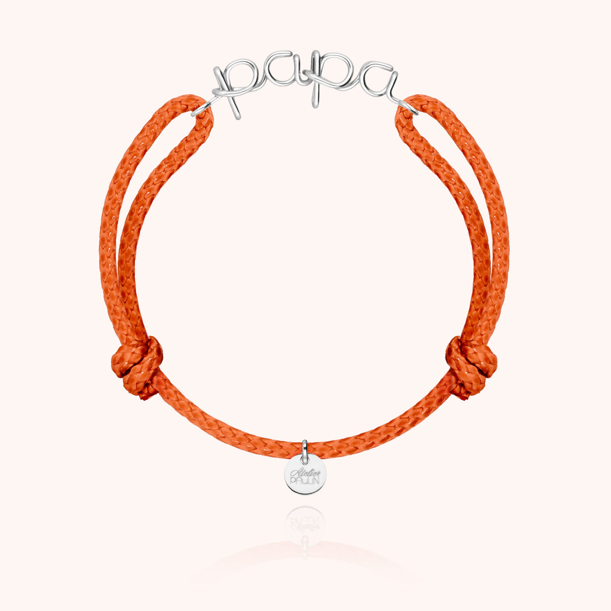 Waxed Cord Bracelet Papa