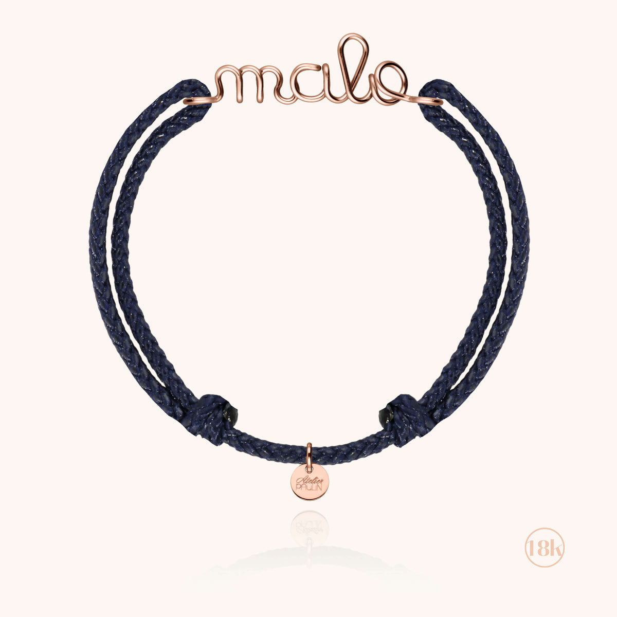 Bracciale Cordino Cerato Personalizzato Uomo