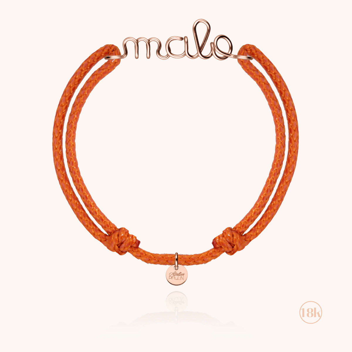 Bracciale Cordino Cerato Personalizzato Uomo