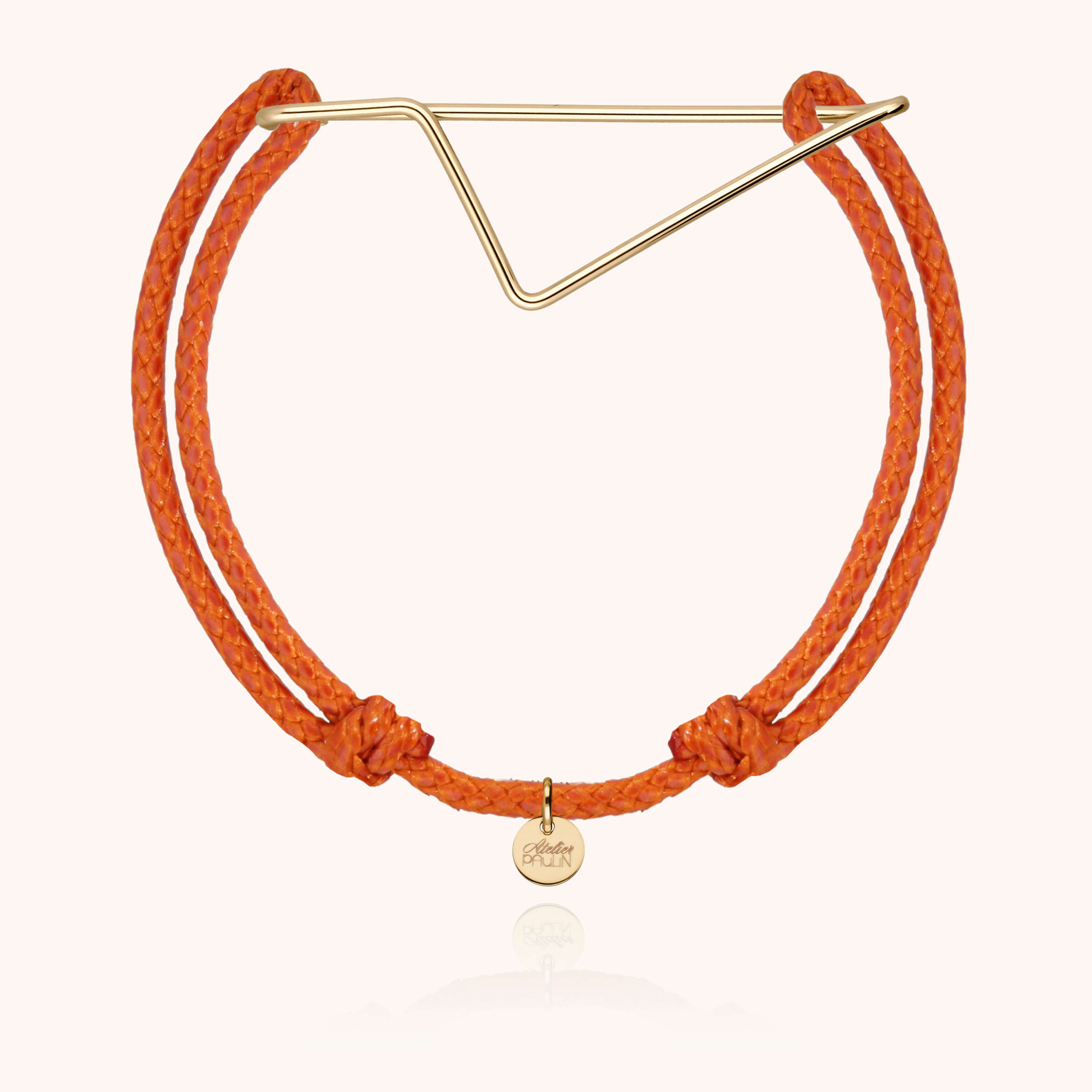 Bracelet Cordon Corsica en or jaune laminé — bijou durable garanti à vie