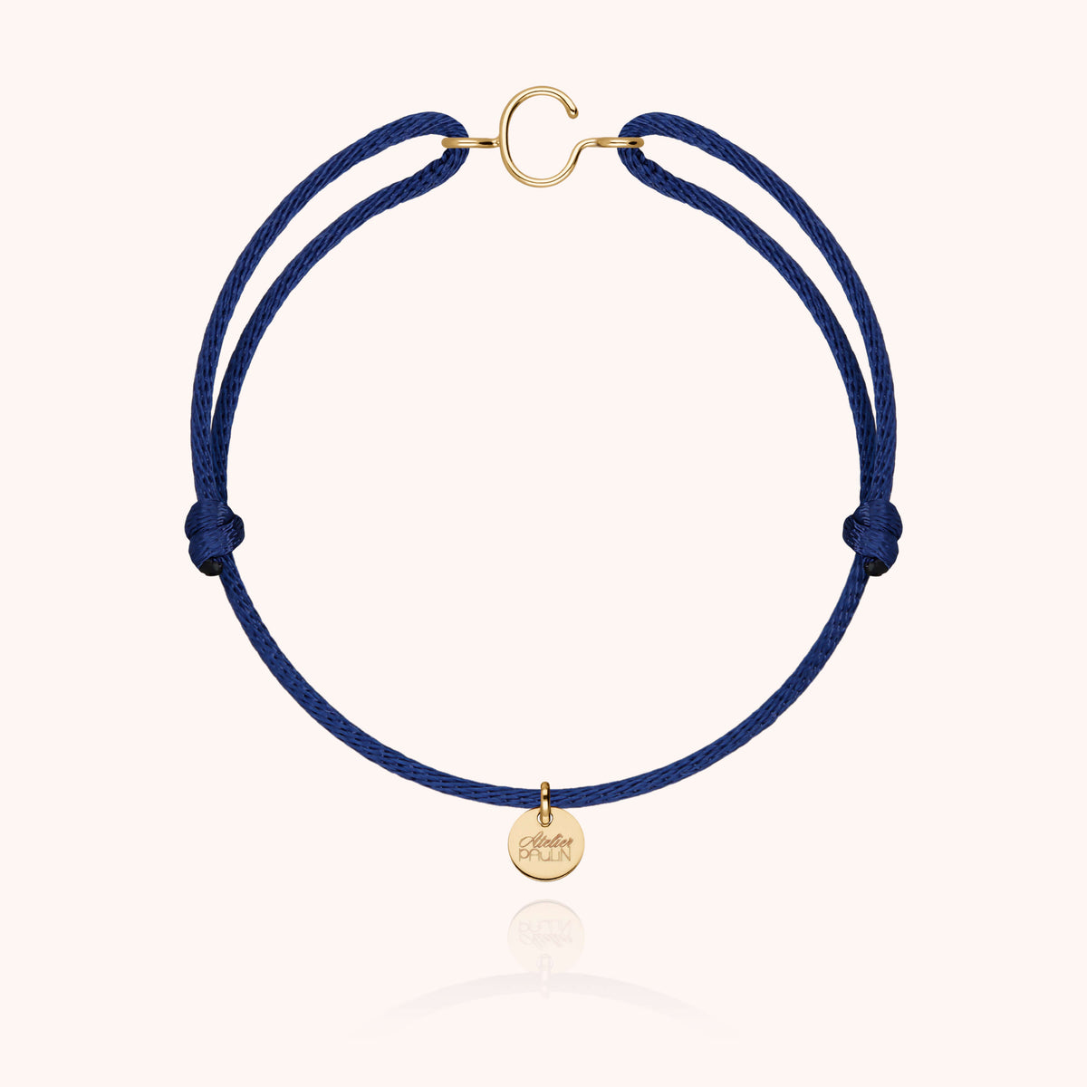 Armband Kordel Capitale Initiale — handgefertigtes Schmuckstück Armband Expresslieferung