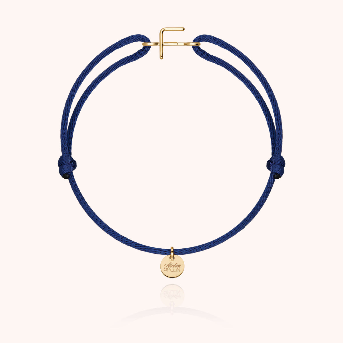 Kordelarmband Capitale Initiale — handgefertigtes Schmuckstück Armband Expresslieferung