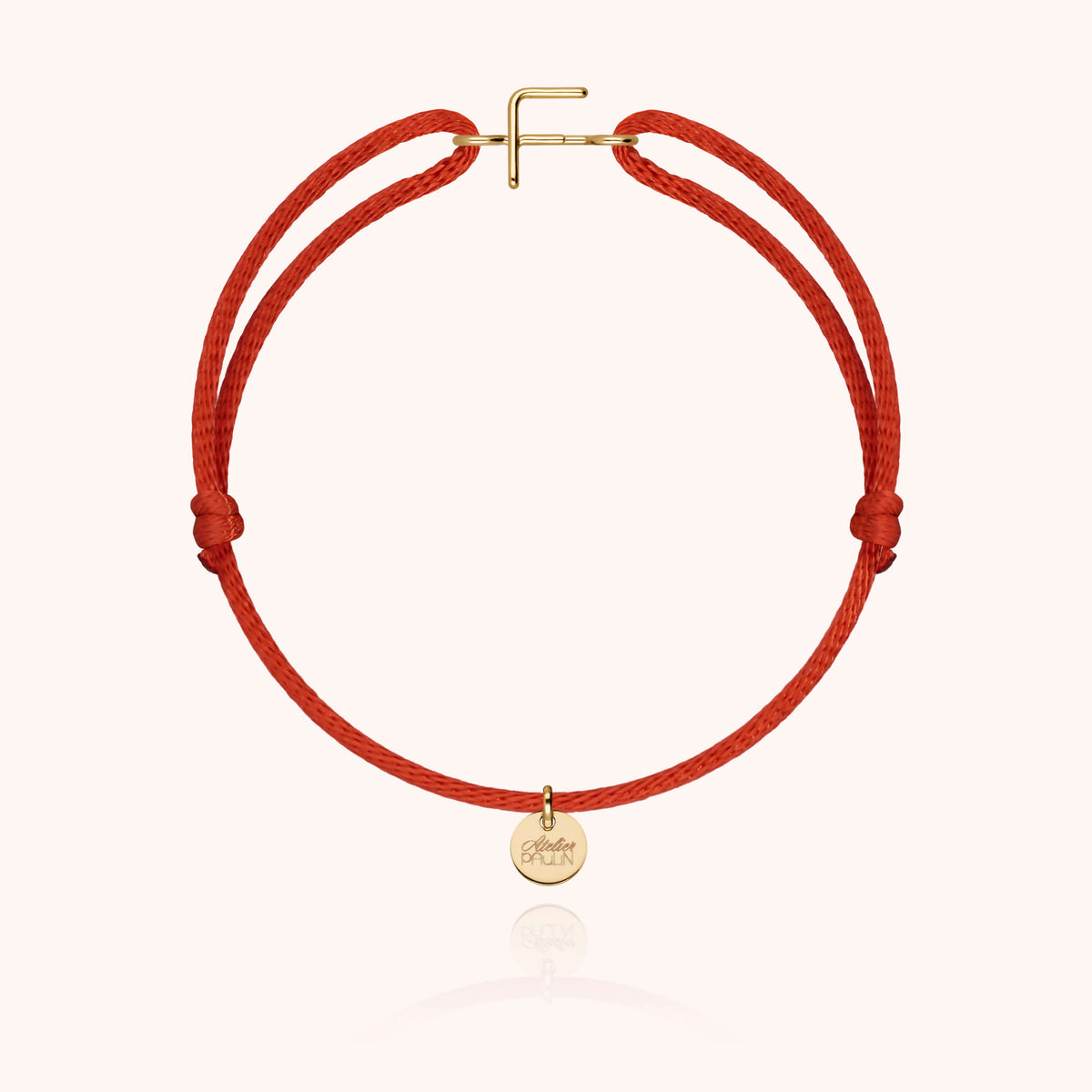 Armband Kordel Capitale Initiale aus 18K Gelbgold — sichere Lieferung aus Paris
