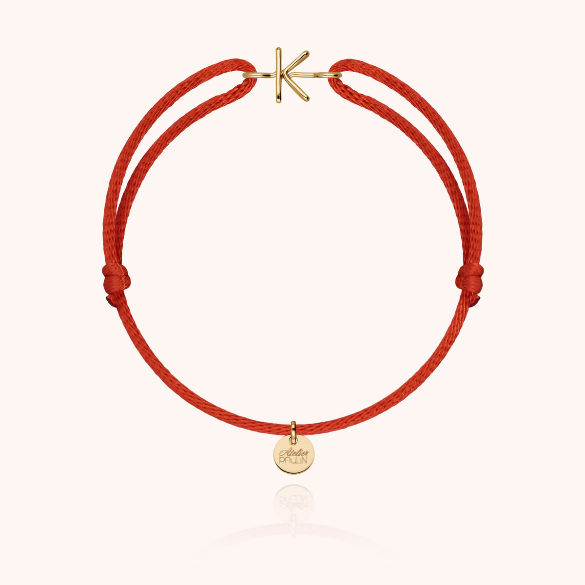 Armband Kordel Capitale Initiale aus 18K Gelbgold — sichere Lieferung aus Paris