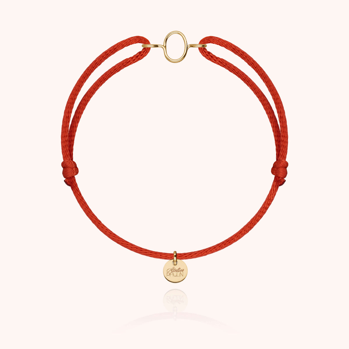 Kordelarmband Capitale Initiale aus 18K Gelbgold — sichere Lieferung aus Paris