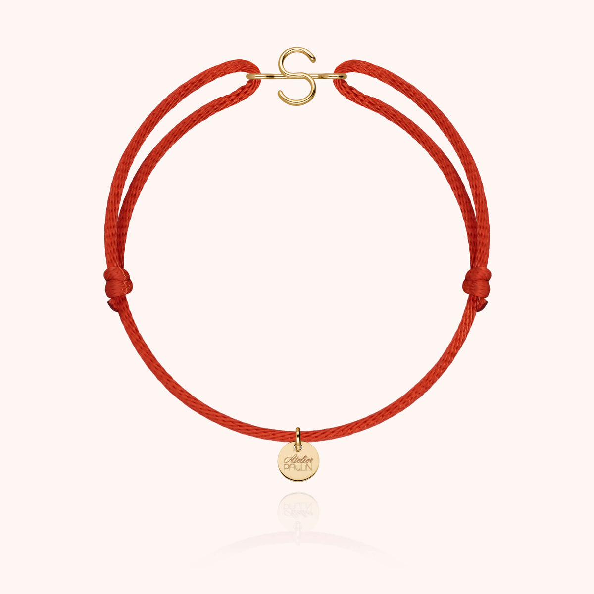Armband Kordel Capitale Initiale aus 18K Gelbgold — sichere Lieferung aus Paris
