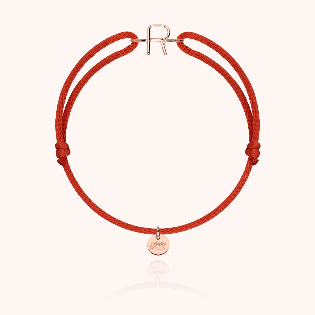 Armband Kordel Capitale Initiale — handgefertigtes Schmuckstück Armband Expressversand