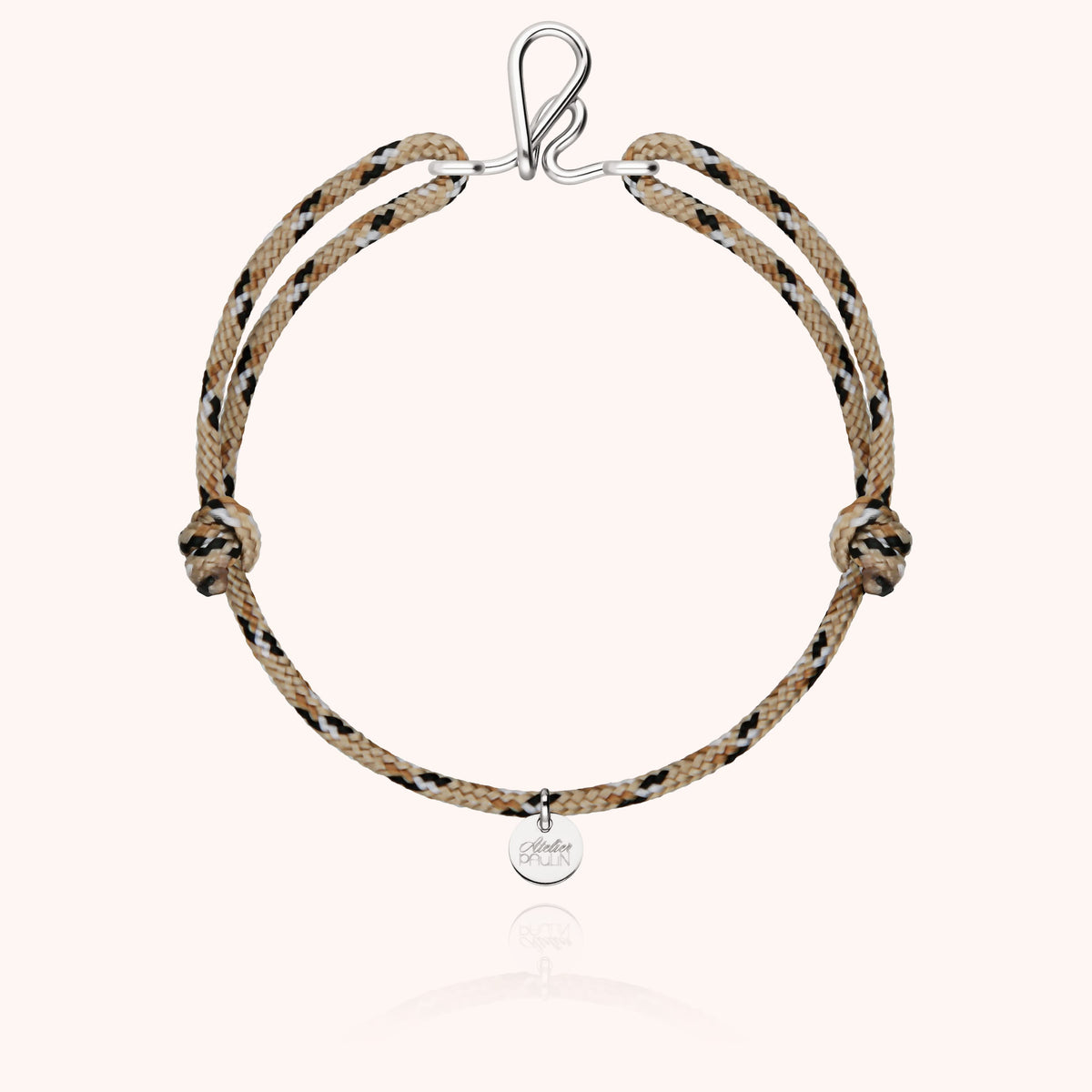 Bracelet personnalisé avec cordon résistant à l'eau et sel