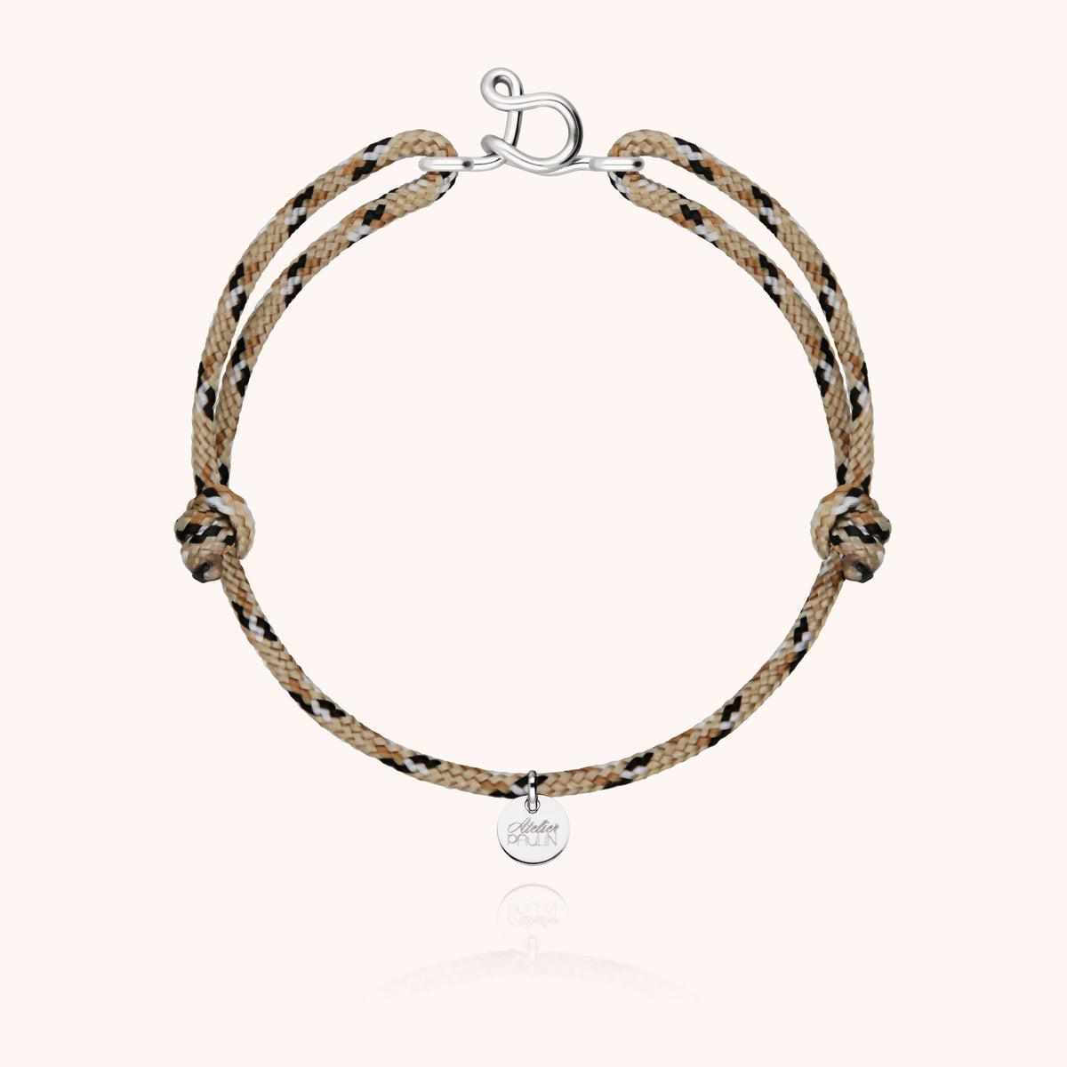 Emballage cadeau bracelet cordon personnalisé Atelier Paulin