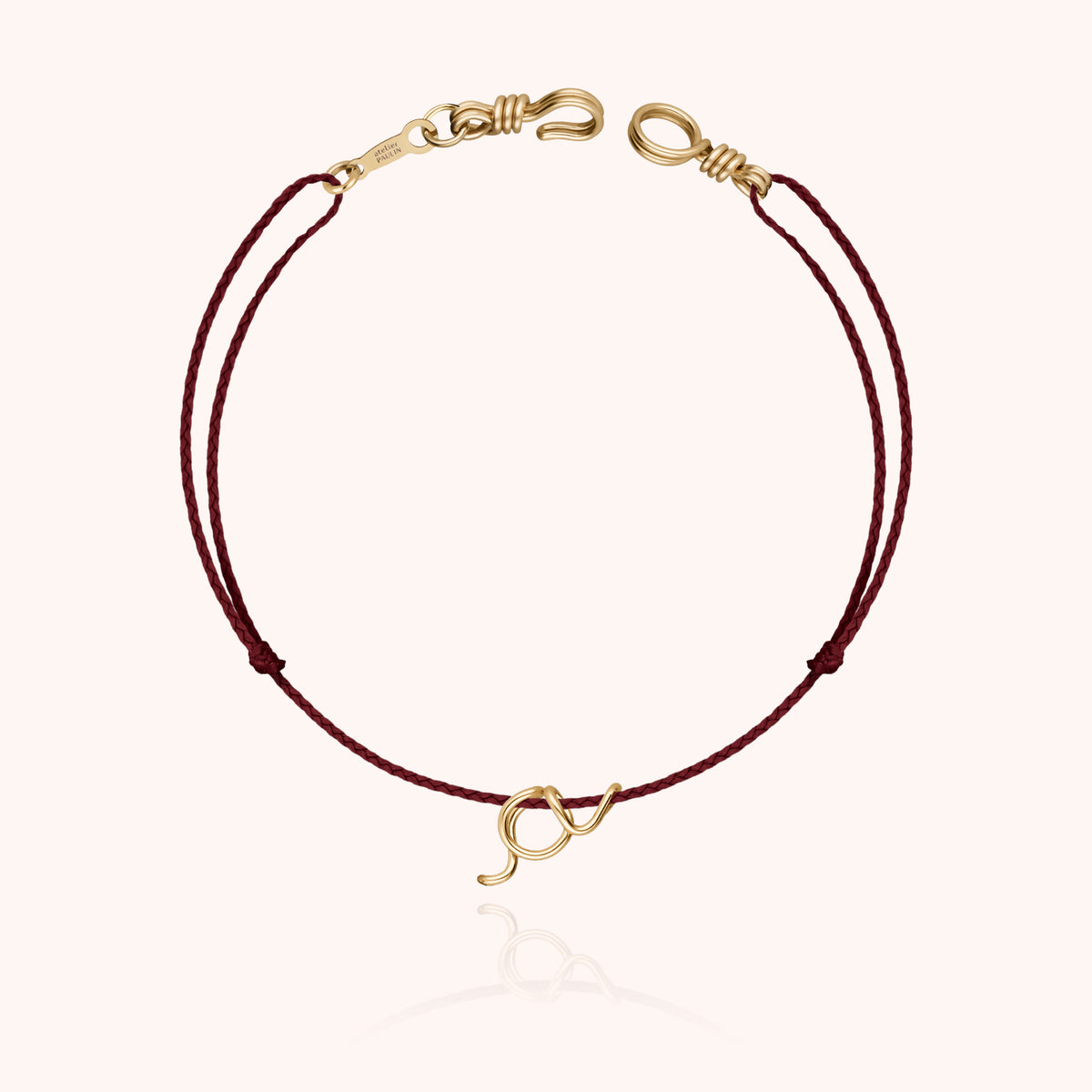 Verstellbarer Attache moi Verschluss aus 18 Karat Gelbgold