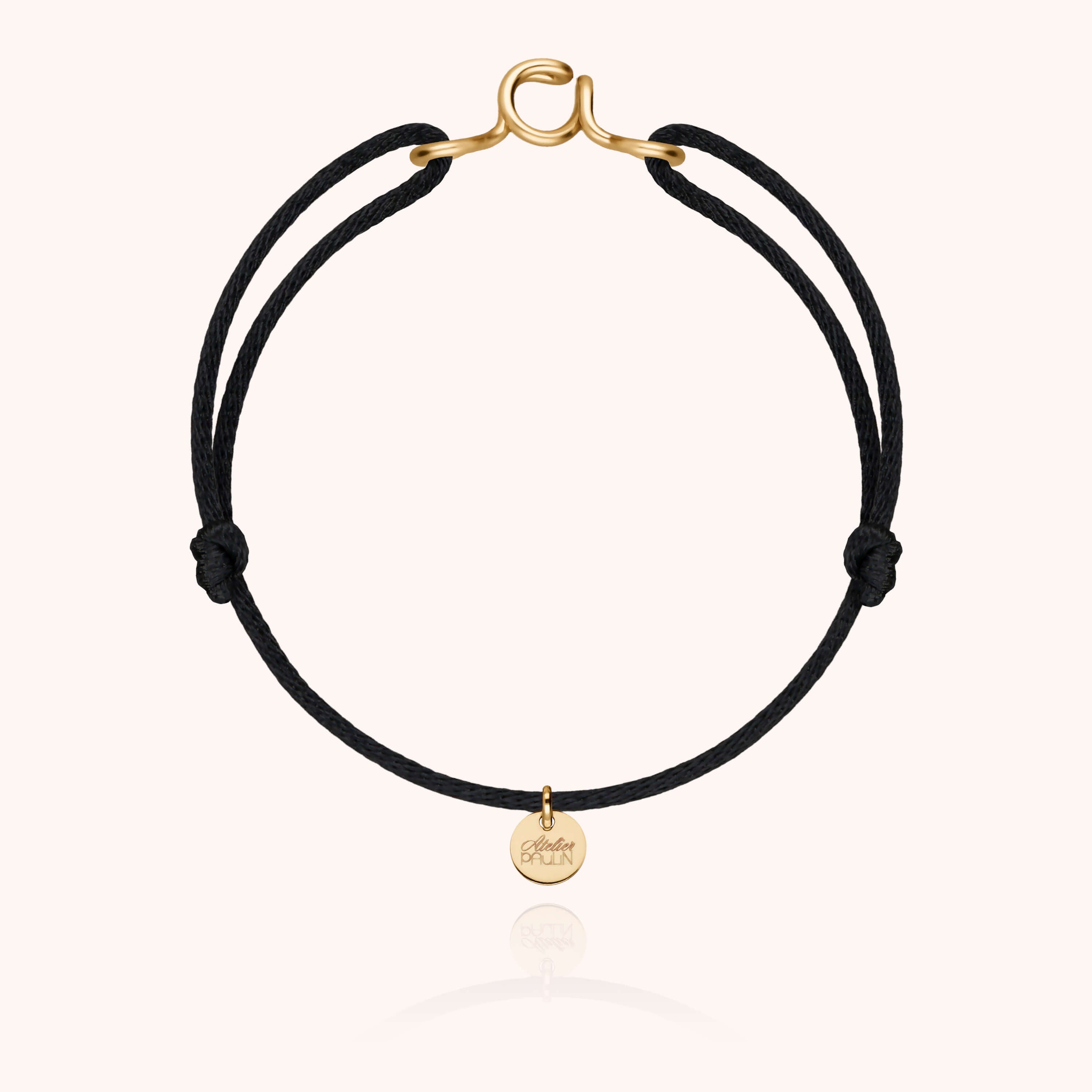 Bracelet Cordon Original Initiale — bijou artisanal bracelet livraison express