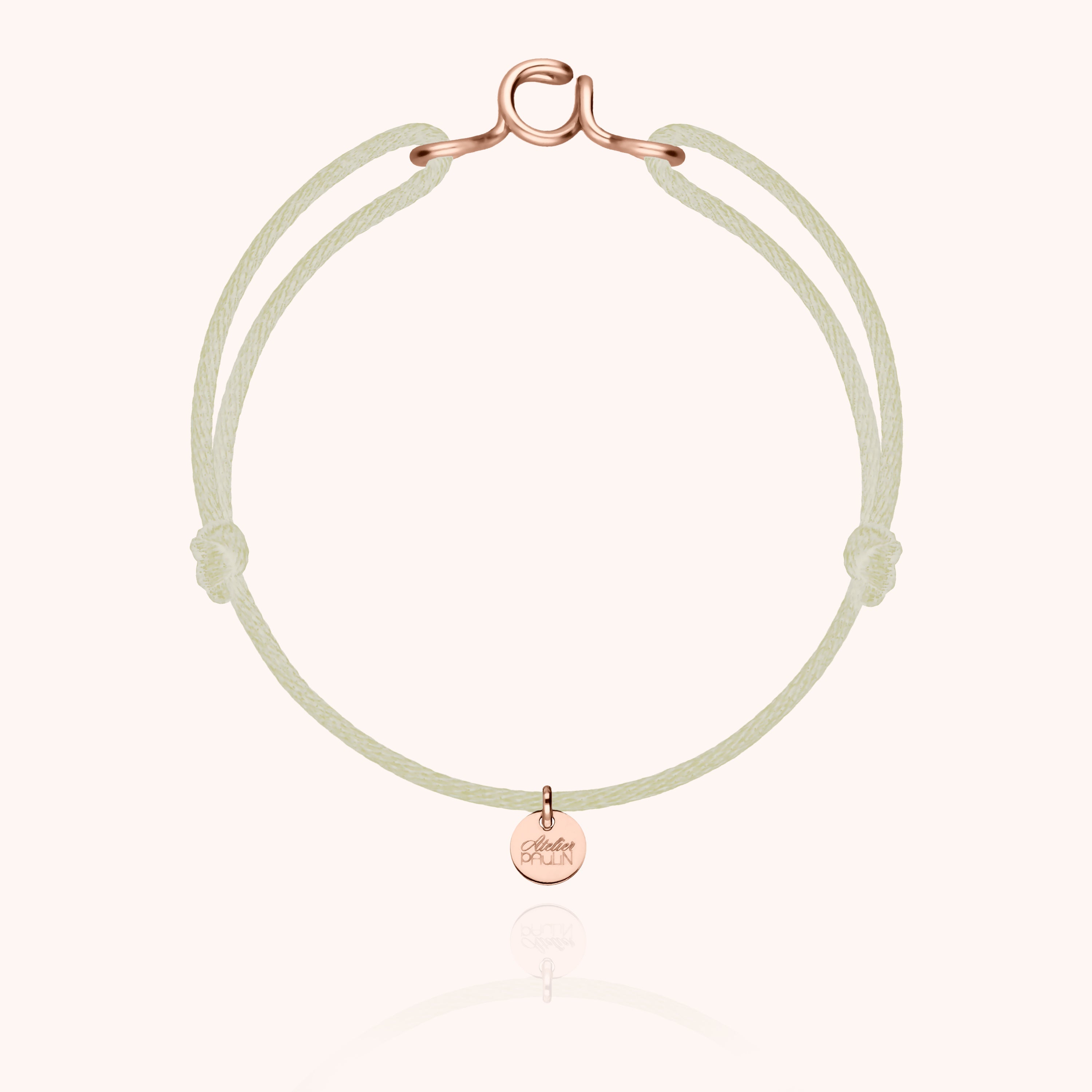 Bracelet Cordon Original Initiale — bijou artisanal bracelet livraison express