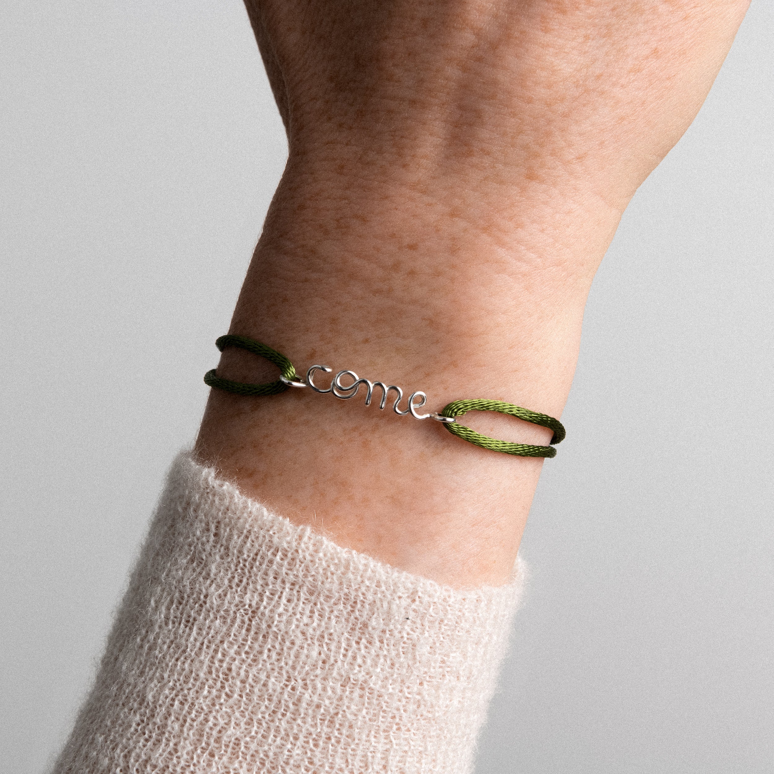 Bracelet cordon masculin discret gold filled 14k cadeau élégant homme Atelier Paulin - or rose