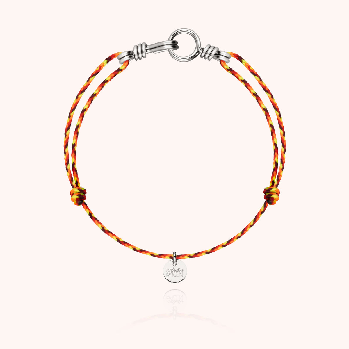 Armband Kordel Slim Knot Attache moi — einzigartiges, personalisiertes Geschenk