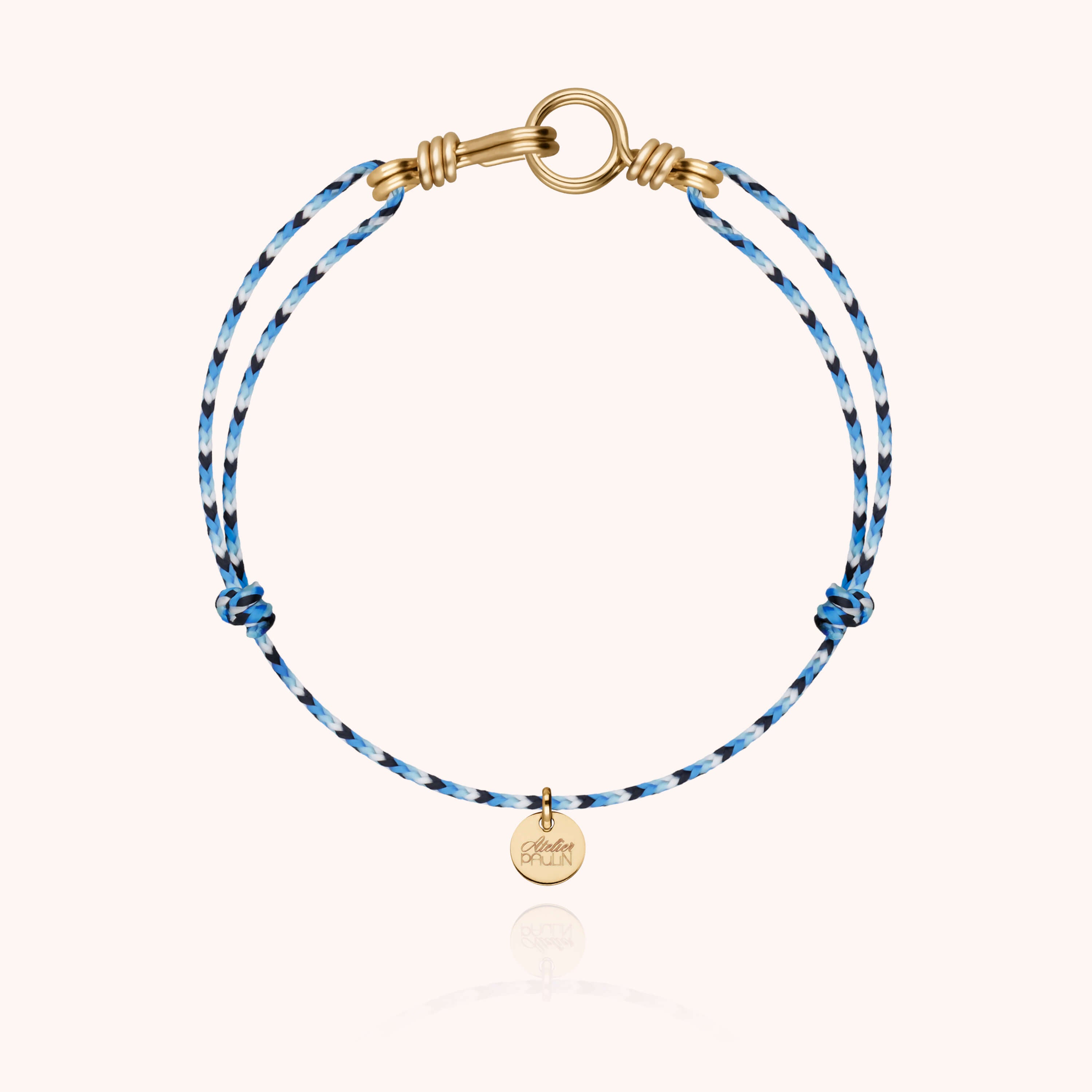 Bracelet Cordon Slim Knot Attache moi — bijou artisanal bracelet livraison express