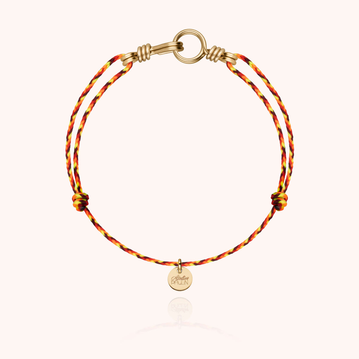 Armband Kordel Slim Knot Attache moi — einzigartiges, personalisiertes Geschenk