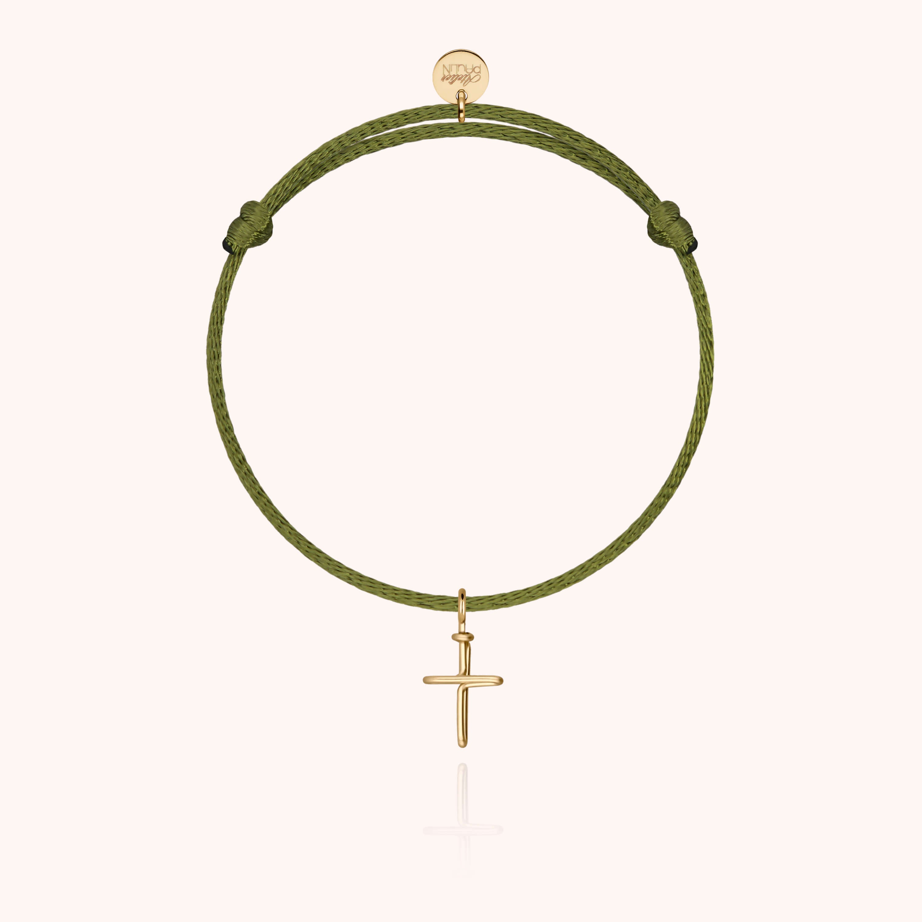 Emballage cadeau du bracelet cordon croix Atelier Paulin