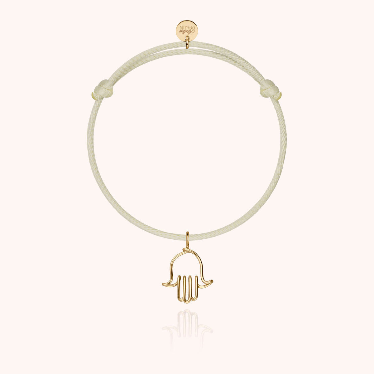 Bracelet Cordon Charms Symbolic Main de Fatma — cadeau unique et personnalisé