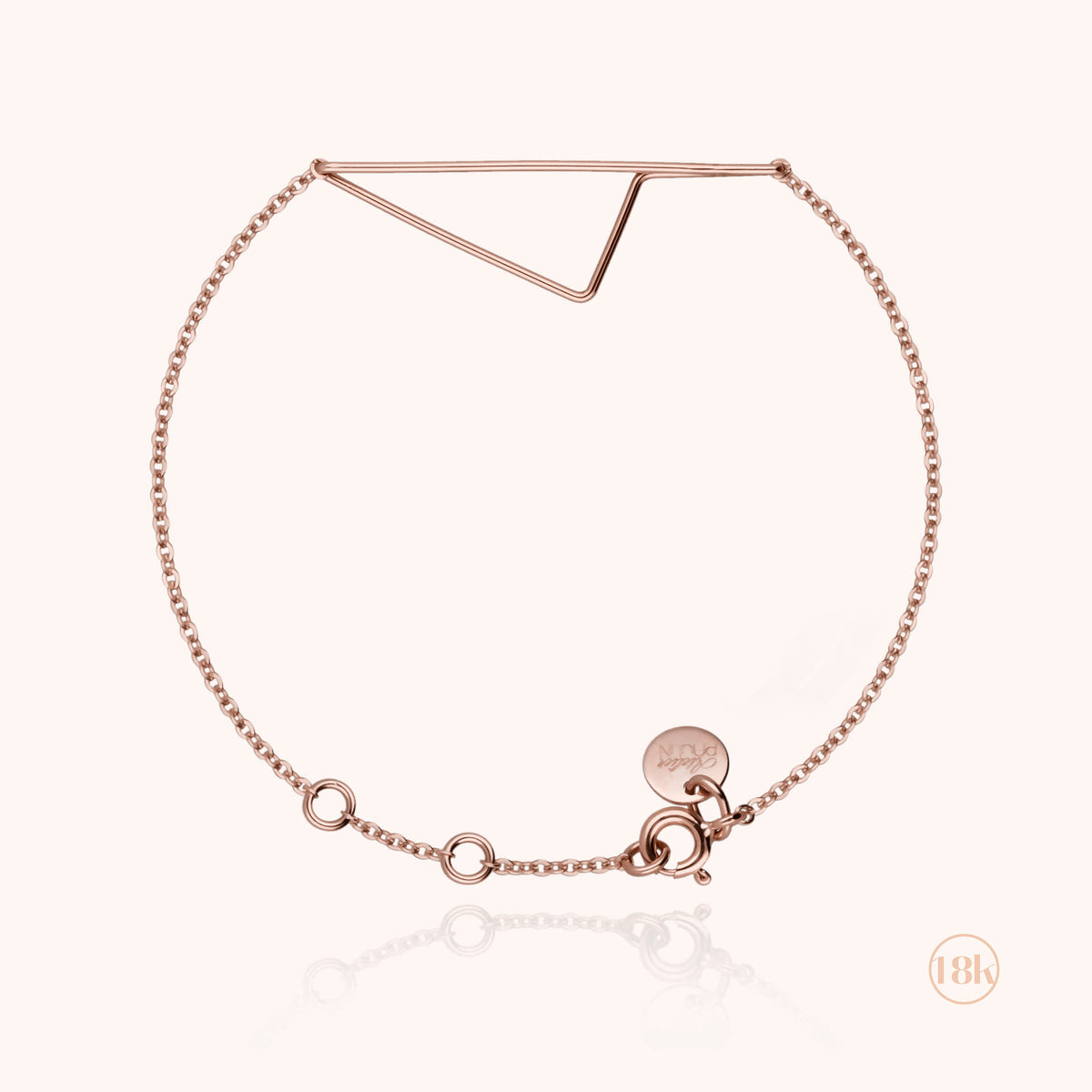 Corsica Bracelet - Rose 18k gold
