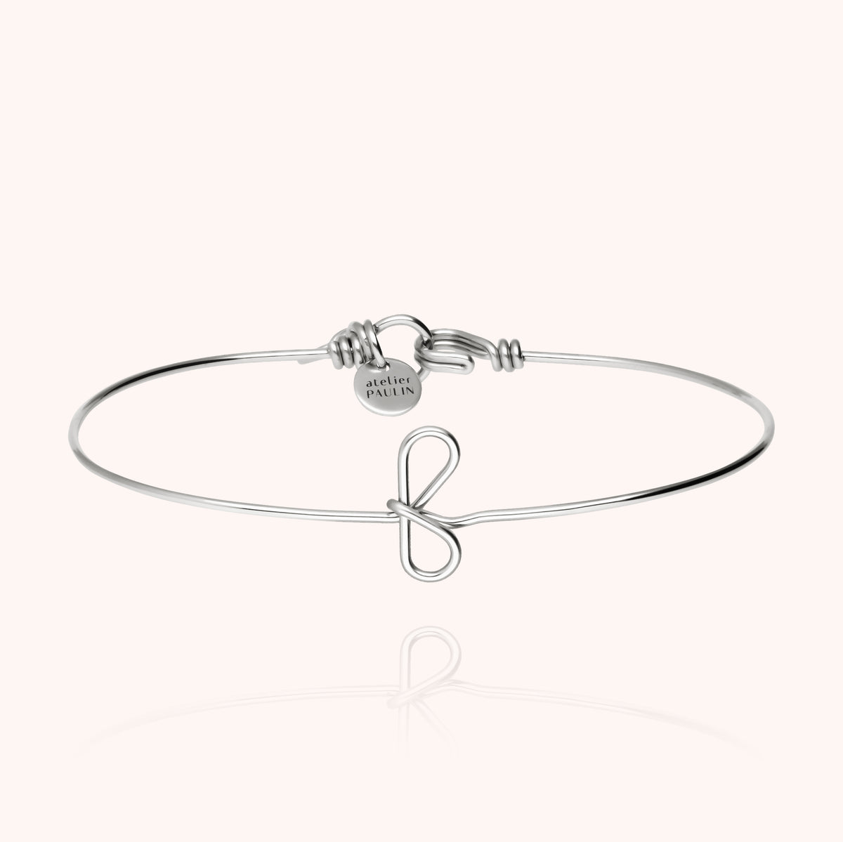 Armreif Original Initiale — handgefertigter Schmuck Armband Express-Lieferung