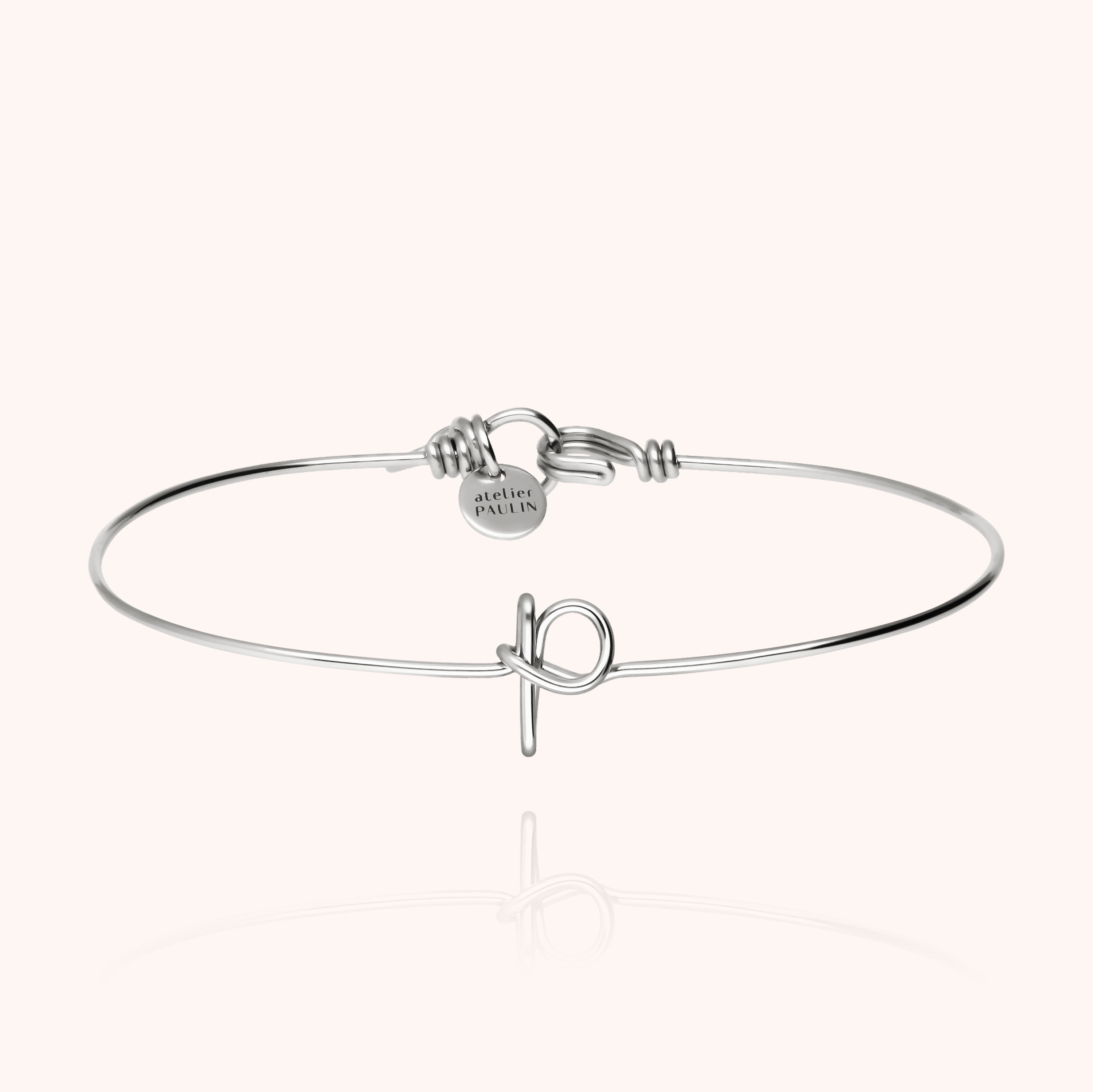 Bracelet Jonc Original Initiale — bijou artisanal bracelet livraison express