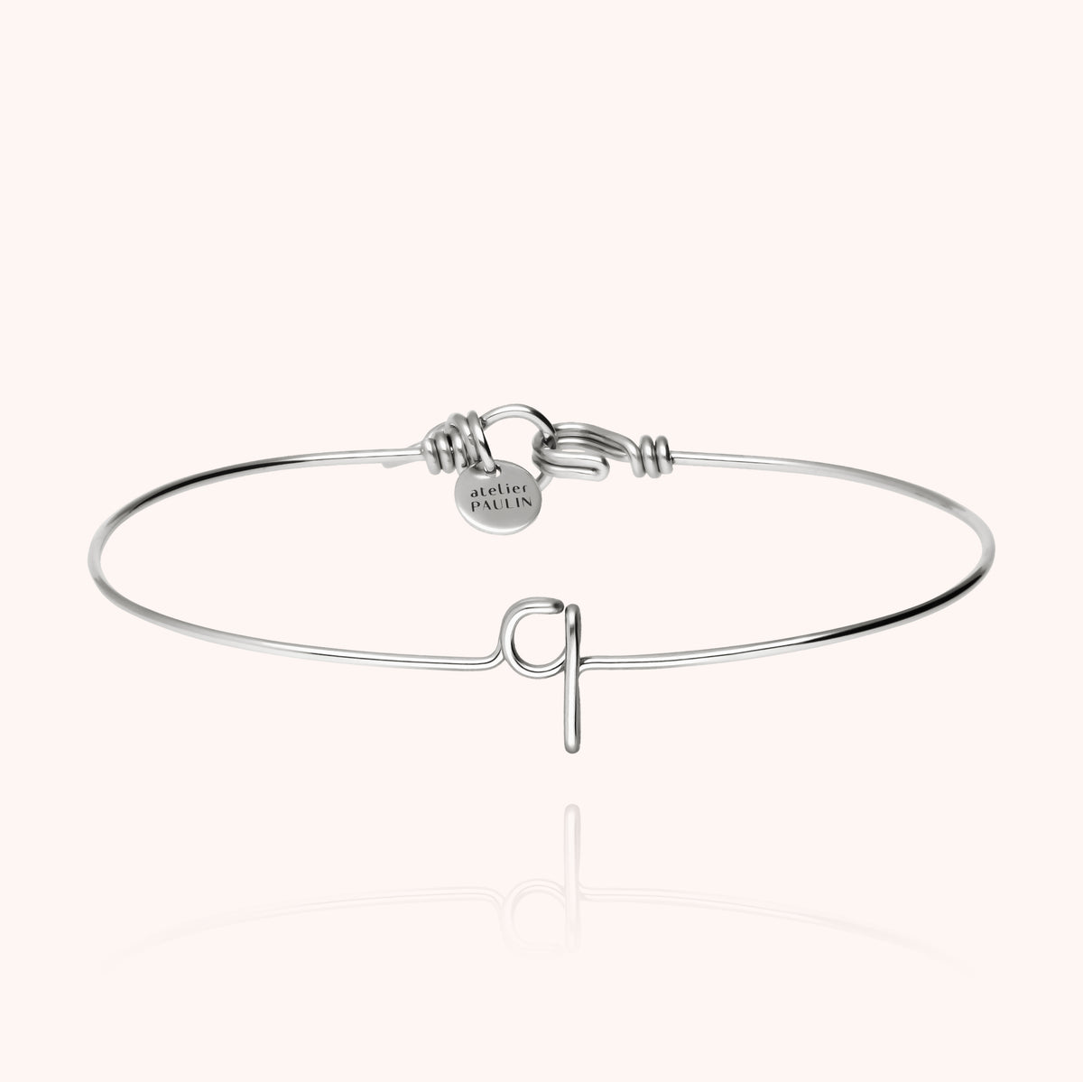 Armreif Original Initiale aus 925 Sterlingsilber — sichere Lieferung aus Paris