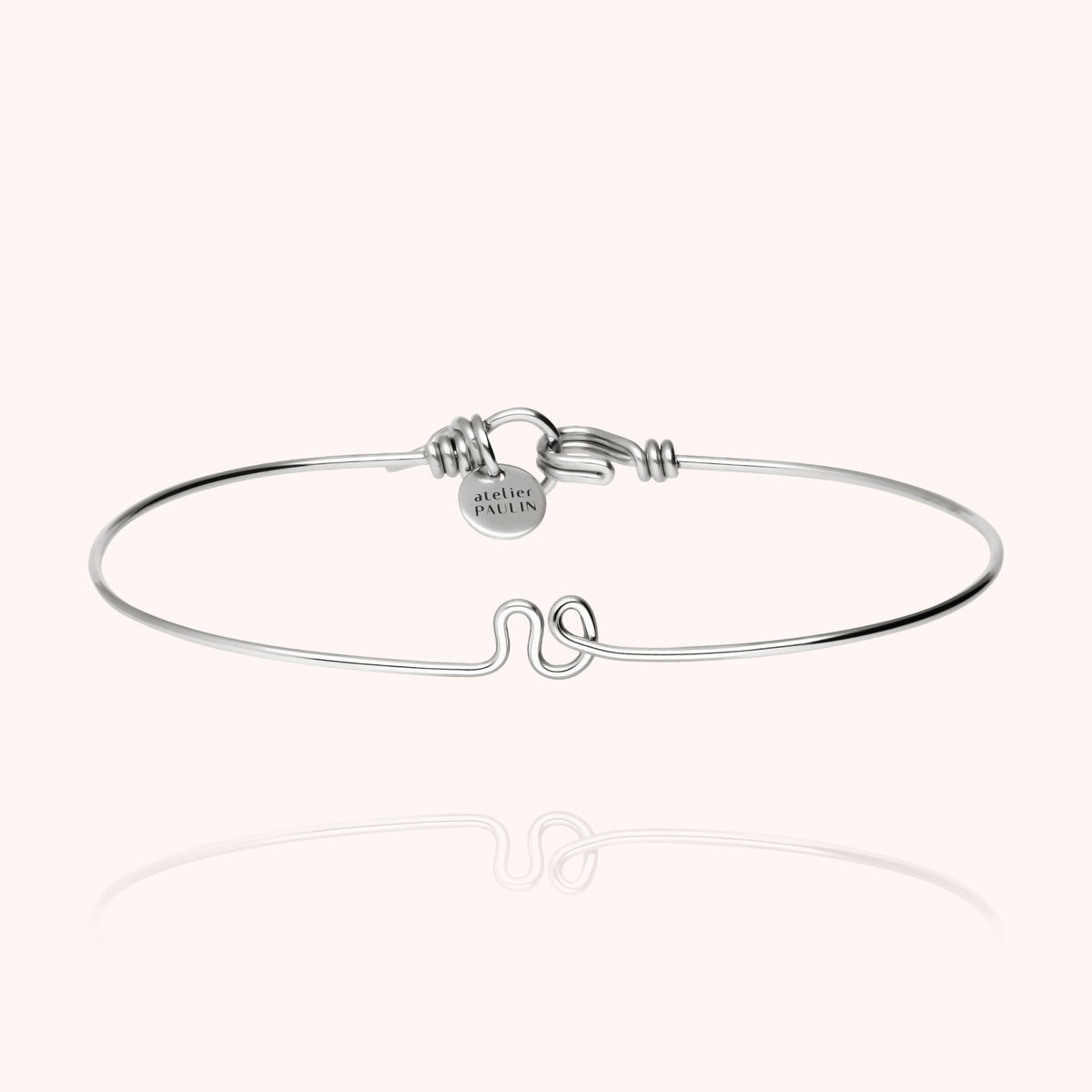 Armreif Original Initiale aus 925er Sterlingsilber — sichere Lieferung aus Paris