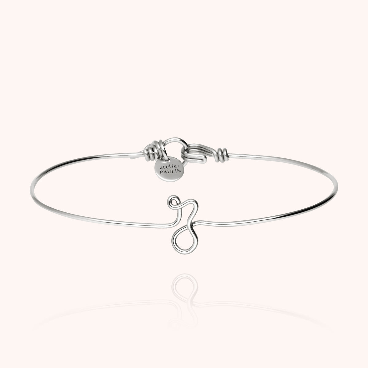 Armreif Original Initiale — handgefertigtes Armband, Expressversand