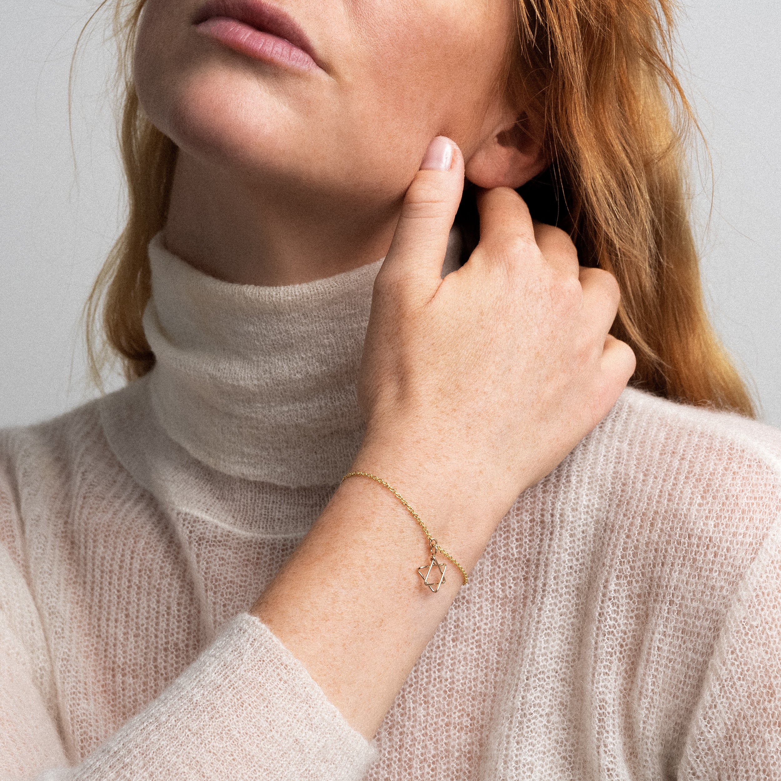 Bracelet Symbolic Charms Étoile de David - or jaune 750/1000