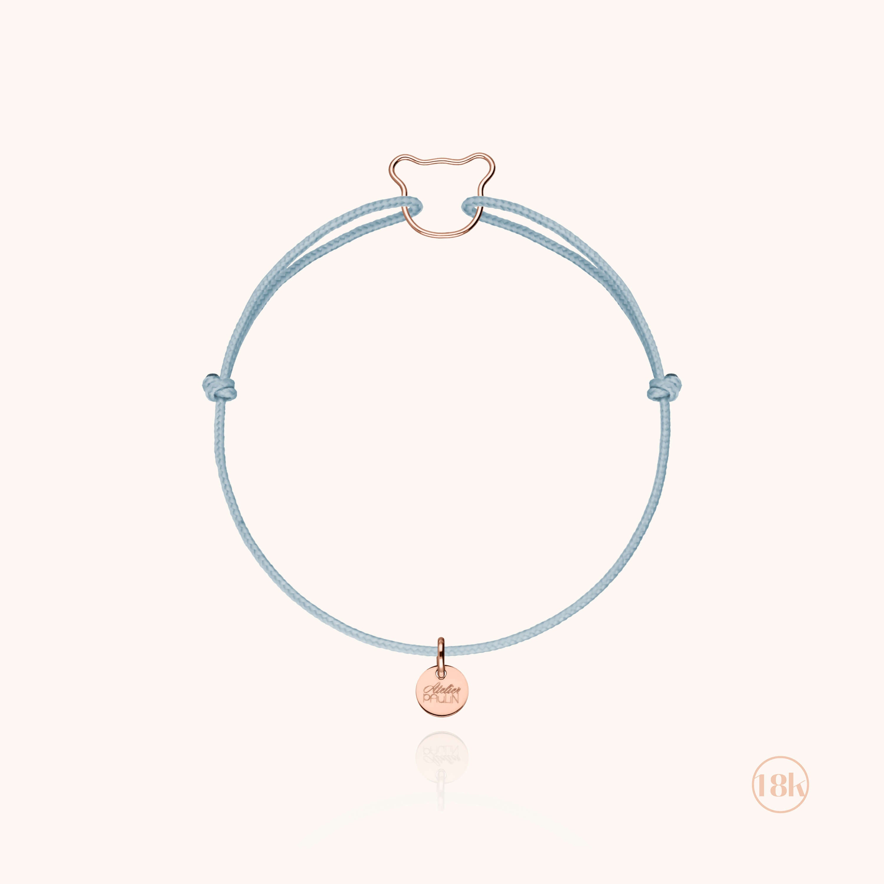 Écrin Atelier Paulin avec bracelet personnalisé pour enfant