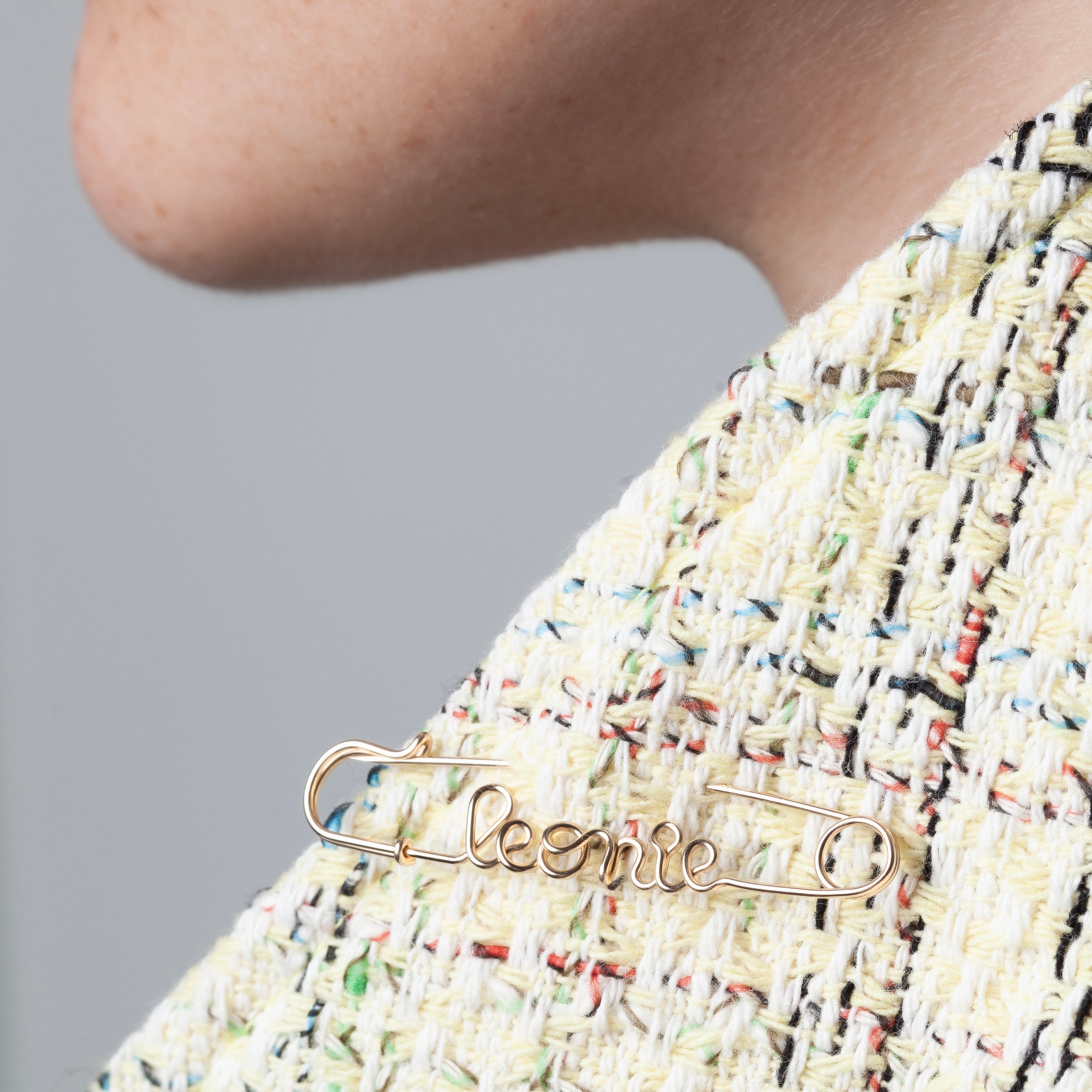 Broche Épingle à Nourrice Personnalisée personnalisable — cadeau idéal personnalisable