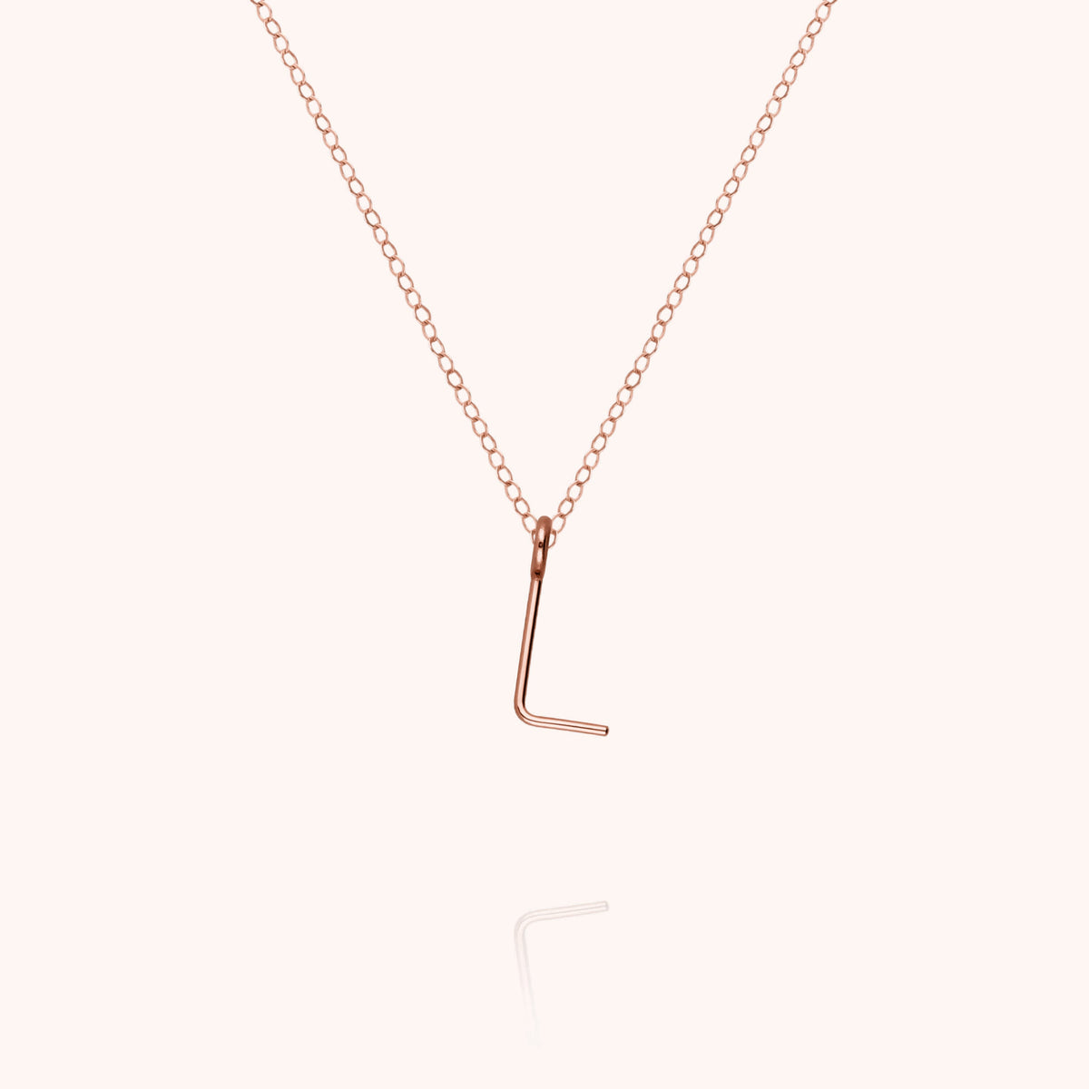 Kette Capital Initiale — von Hand gefertigtes Geschenk aus Paris