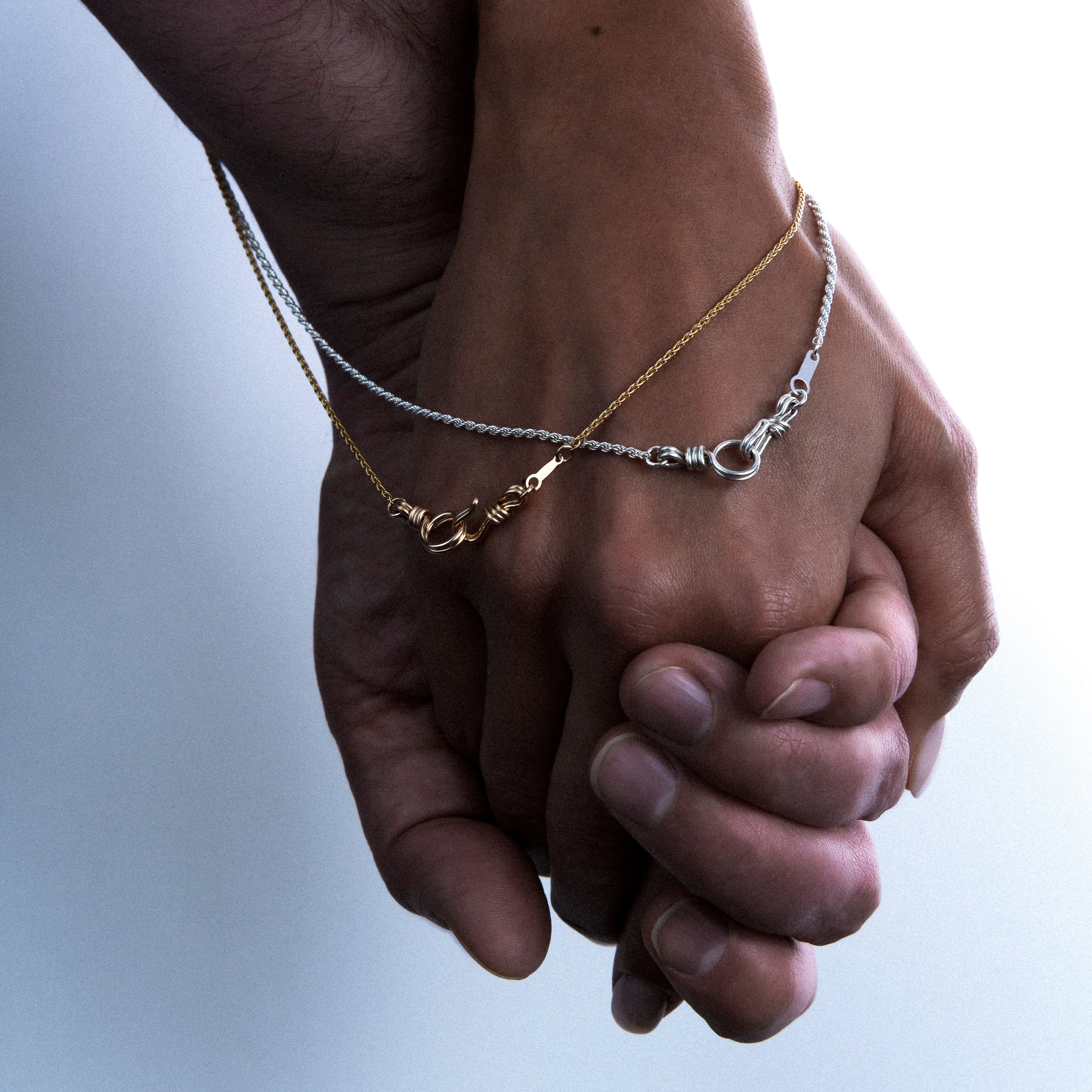 Collier Chaîne Rope Attache moi — bijou artisanal collier livraison express