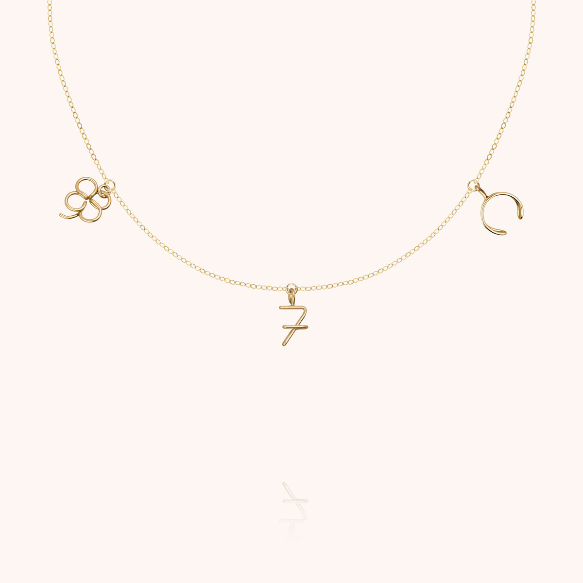 Collana Charms Wish Me Luck